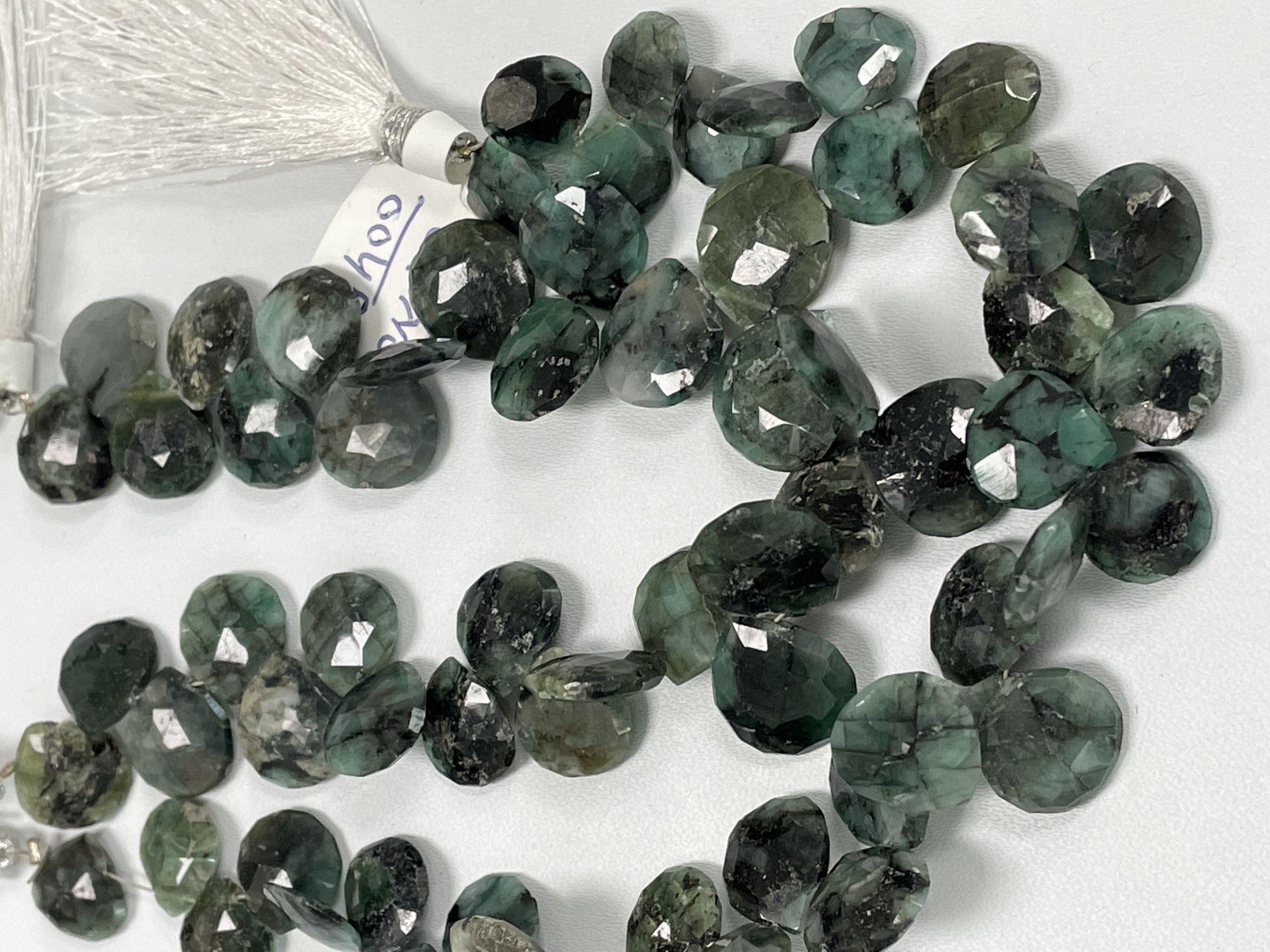 Brazilian Emerald Heart Faceted