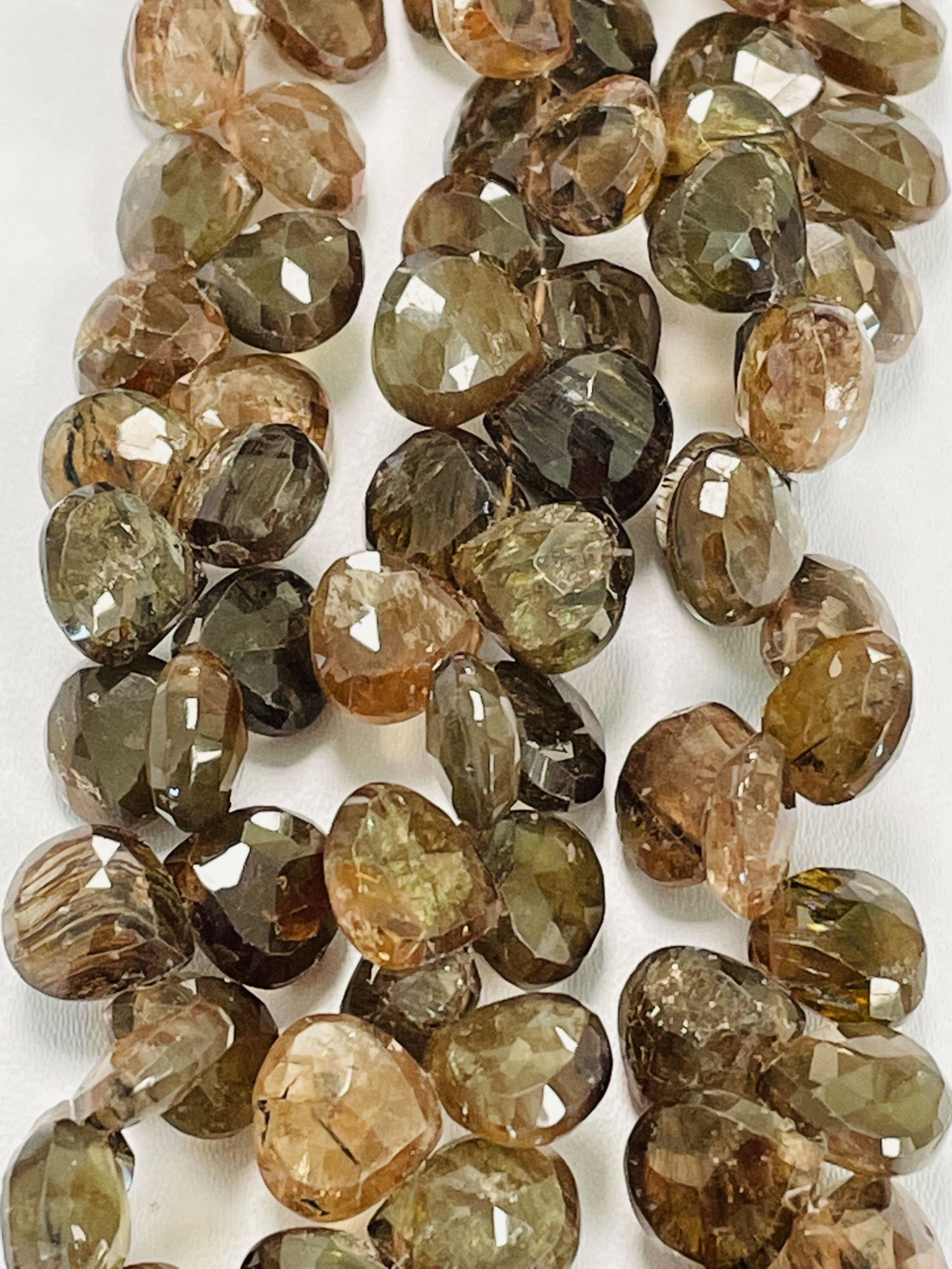 Andalusite Heart Faceted