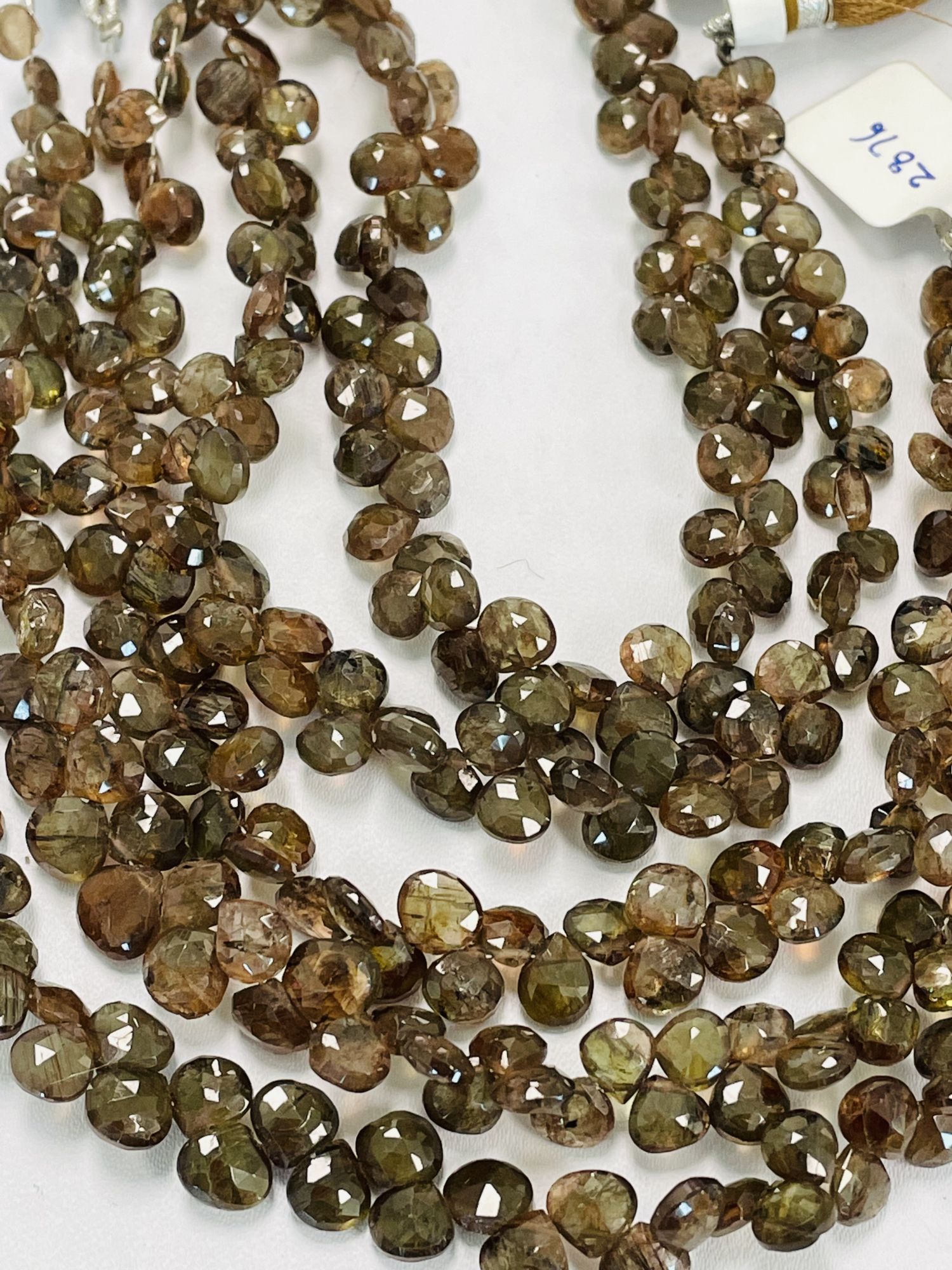 Andalusite Heart Faceted