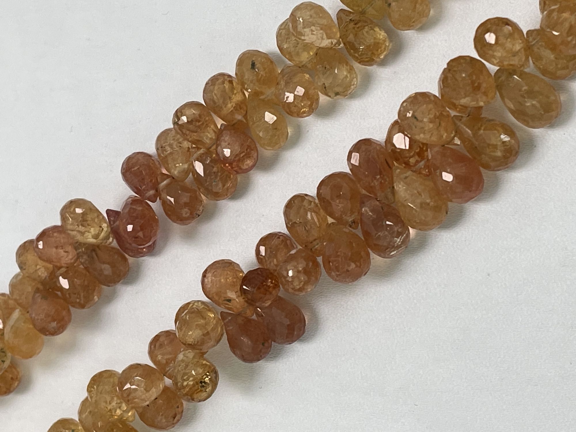 Imperial Topaz Drop Faceted