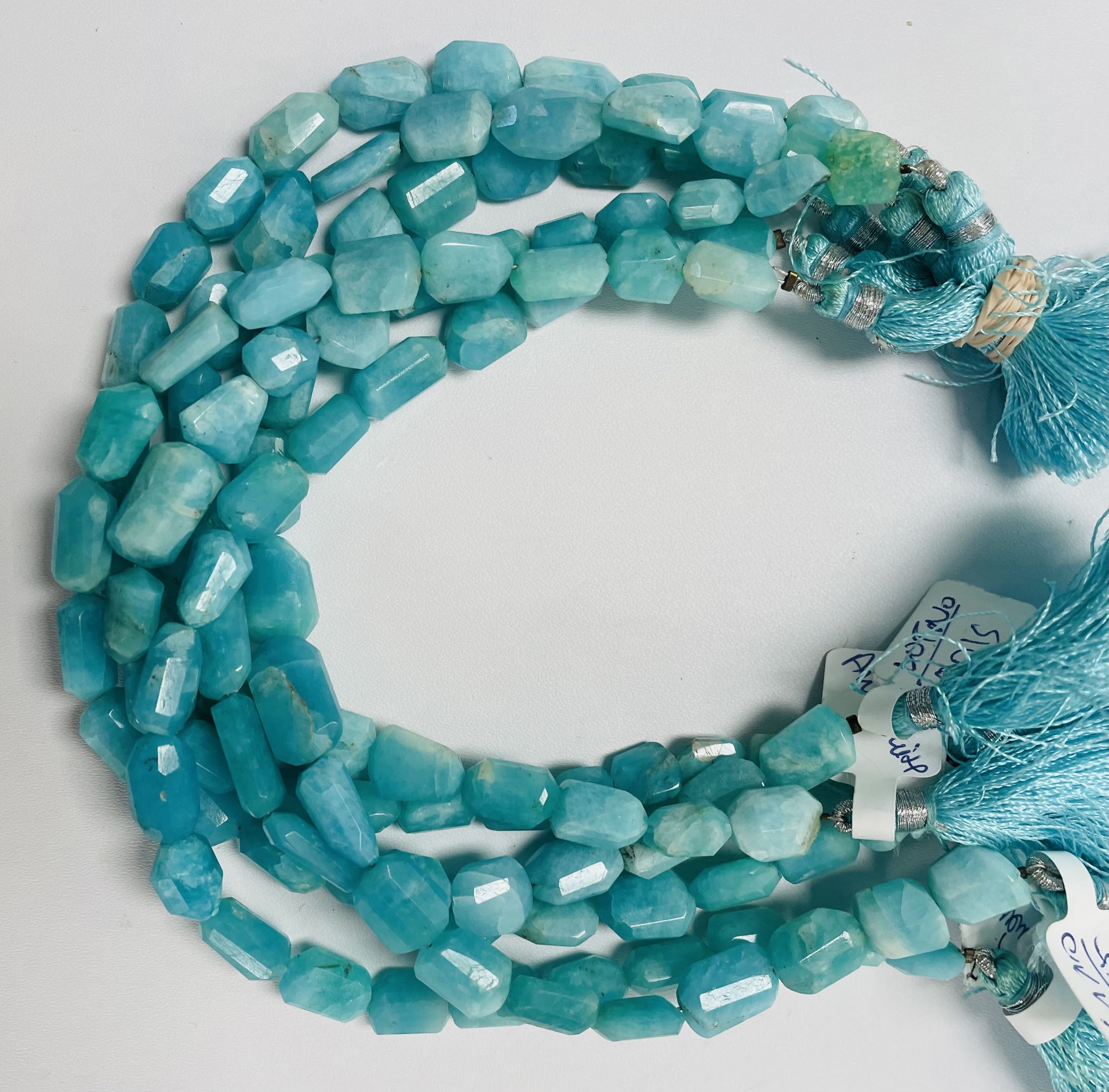 Amazonite Nuggets Faceted