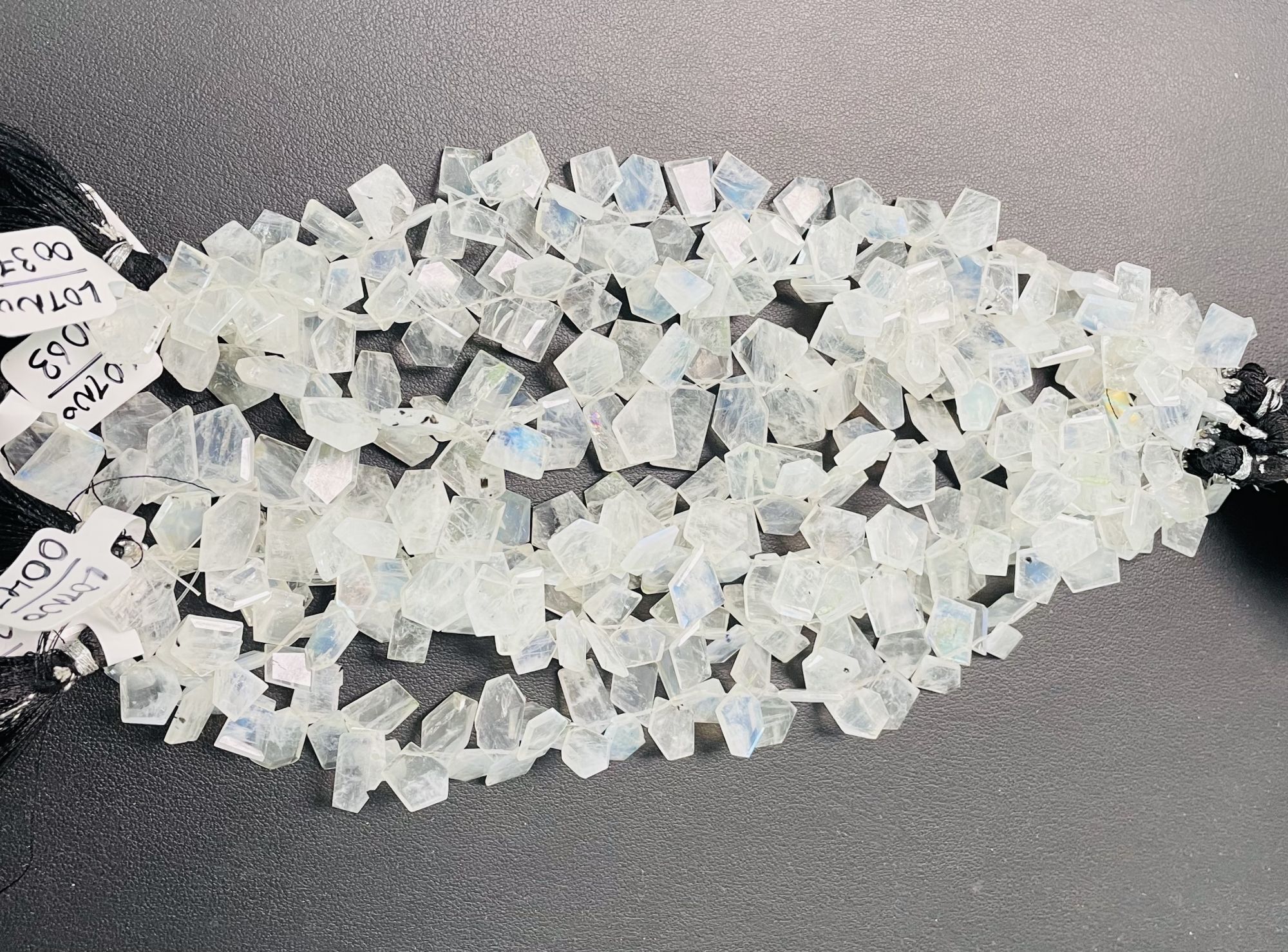 Rainbow Moonstone Funky Slices