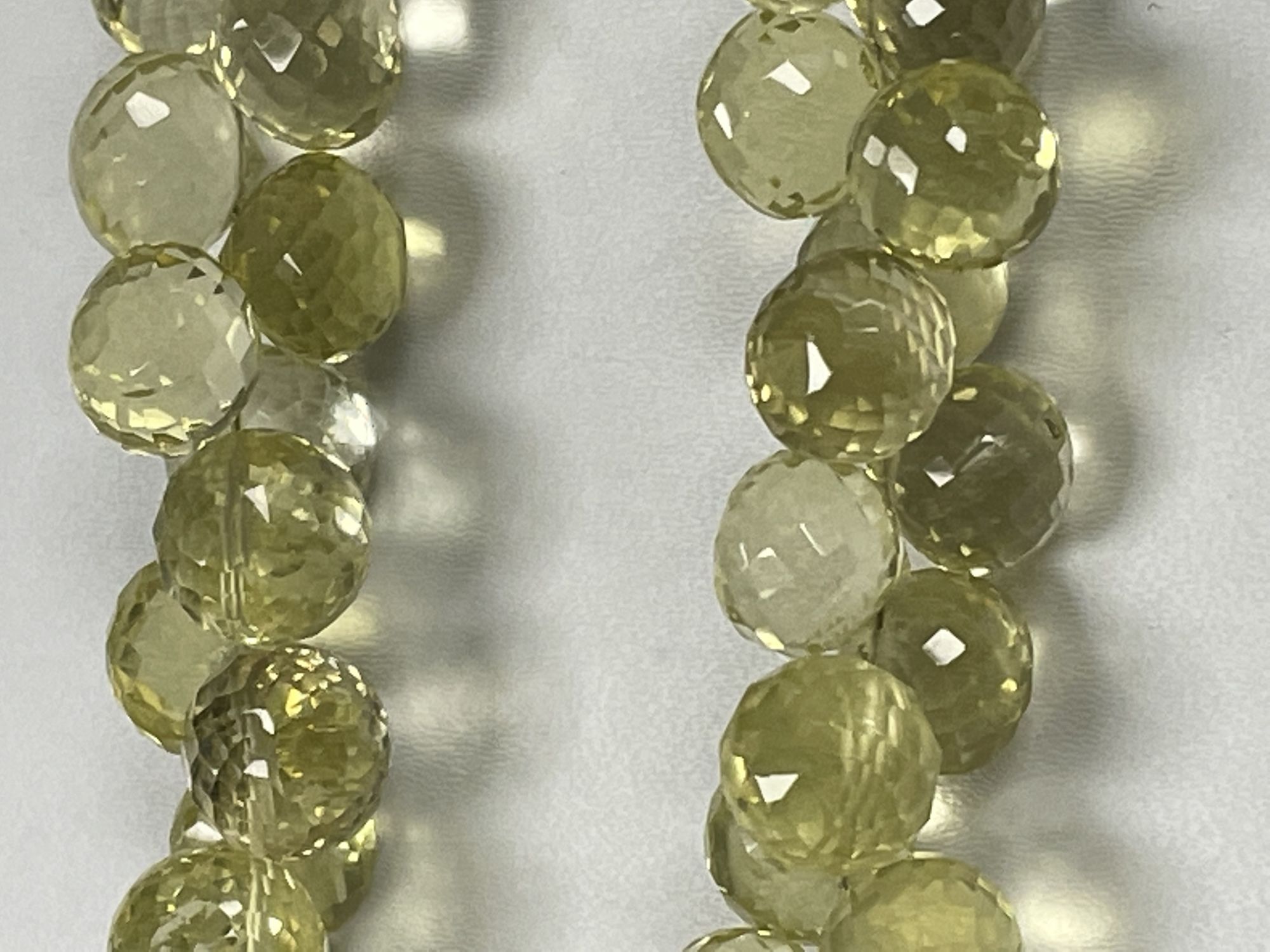 Lemon Quartz Onion Faceted