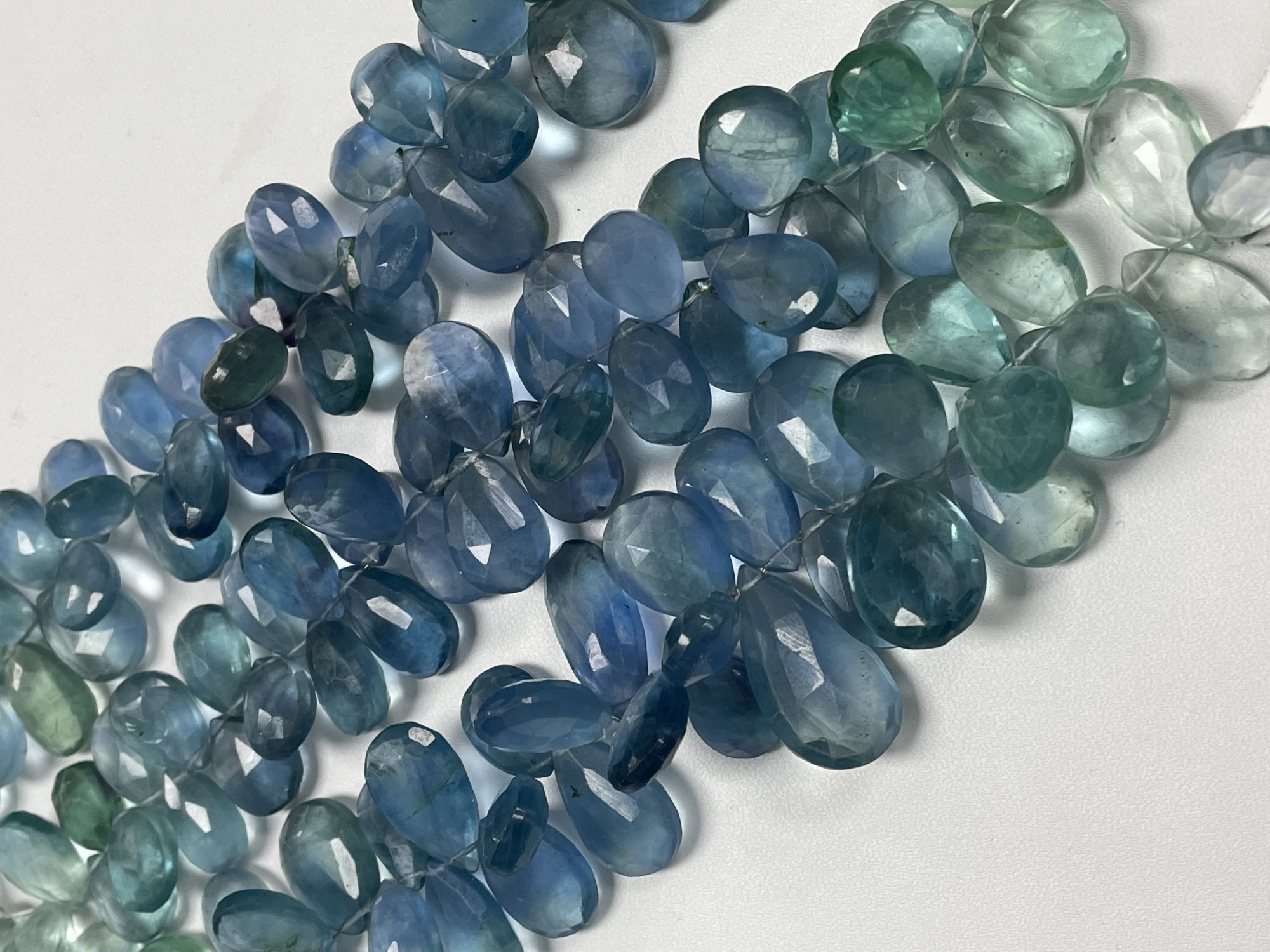 Fluorite Pear Faceted