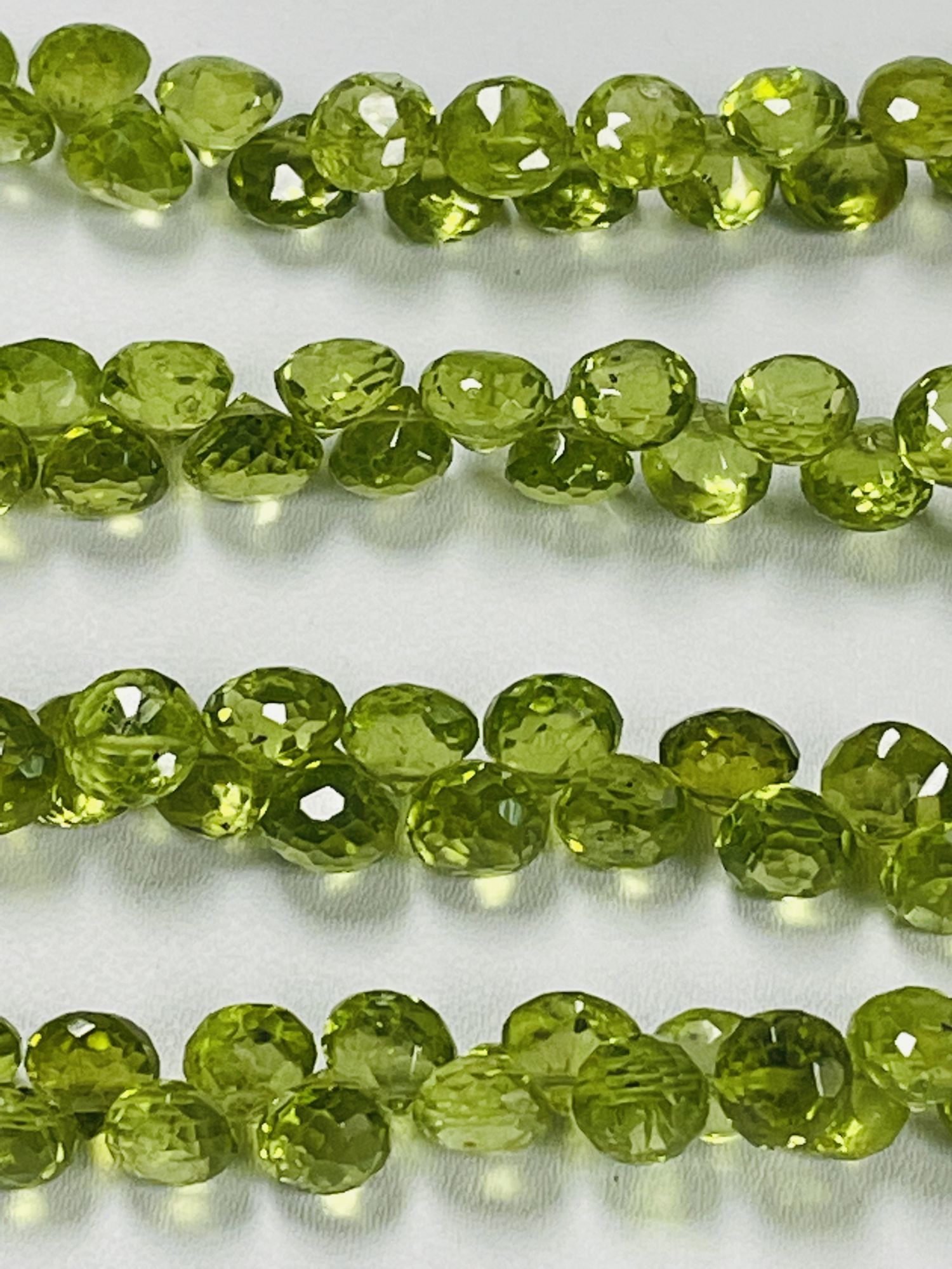 Peridot Onion Faceted