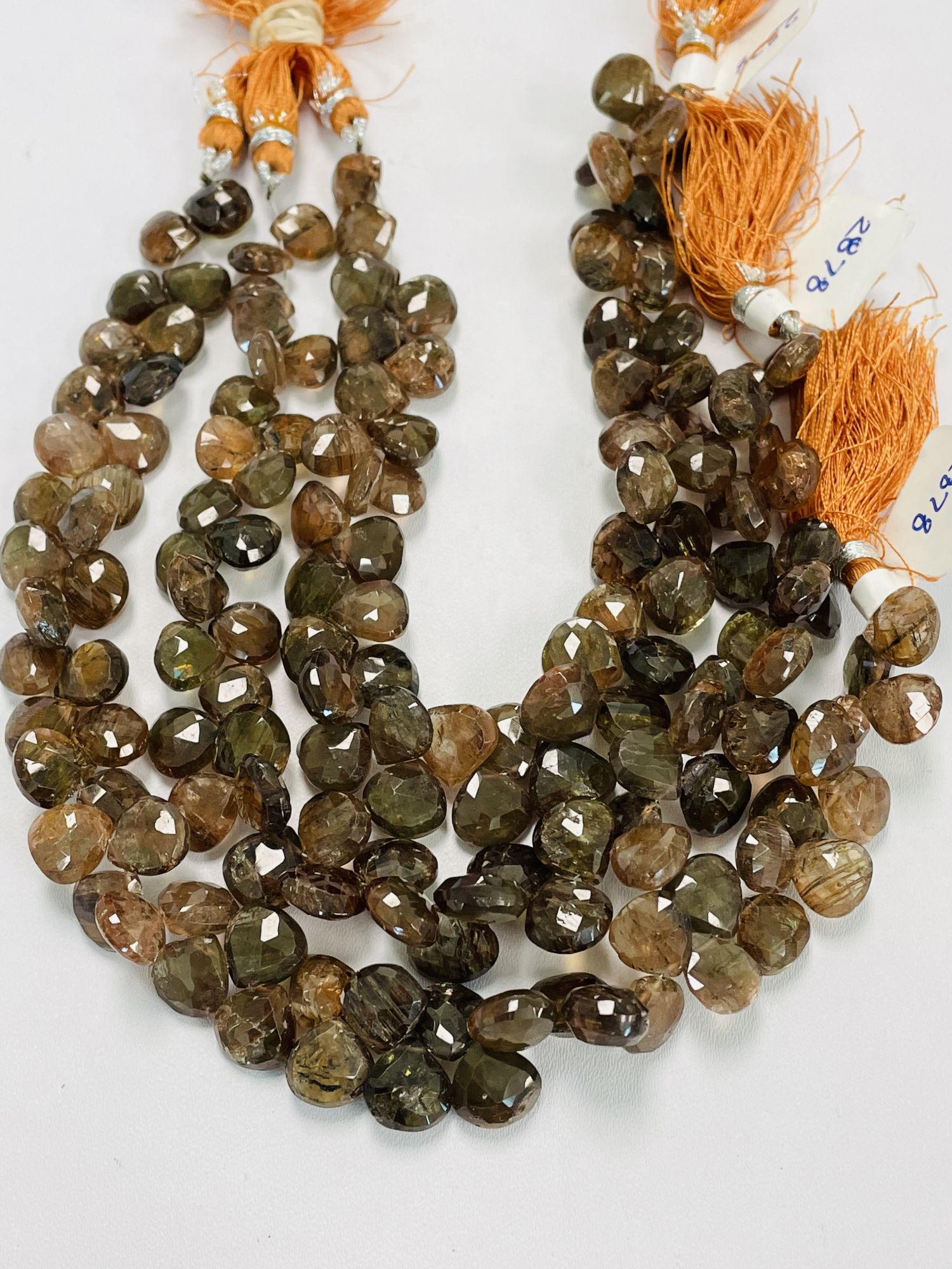 Andalusite Heart Faceted