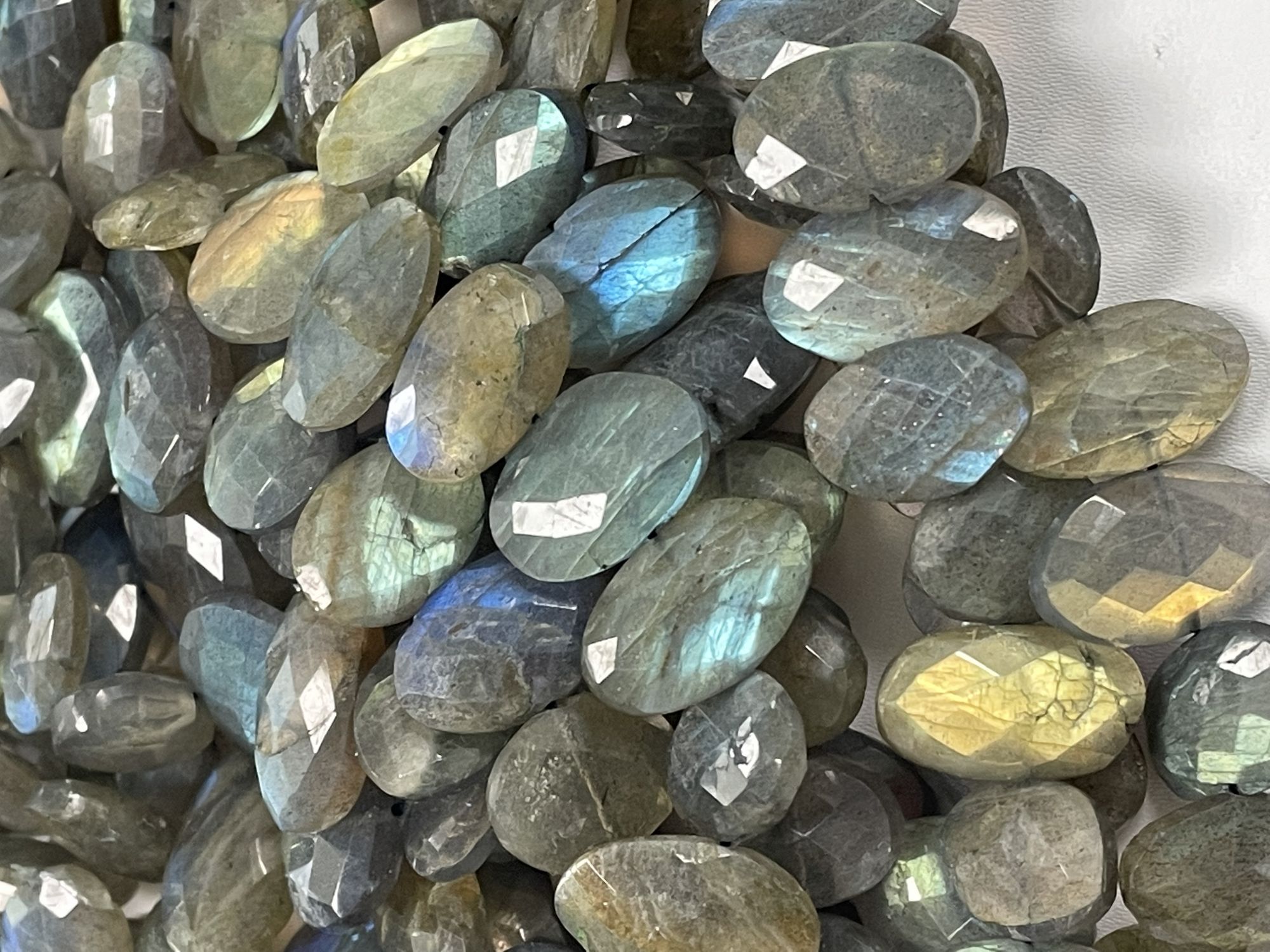 Labradorite Oval Faceted