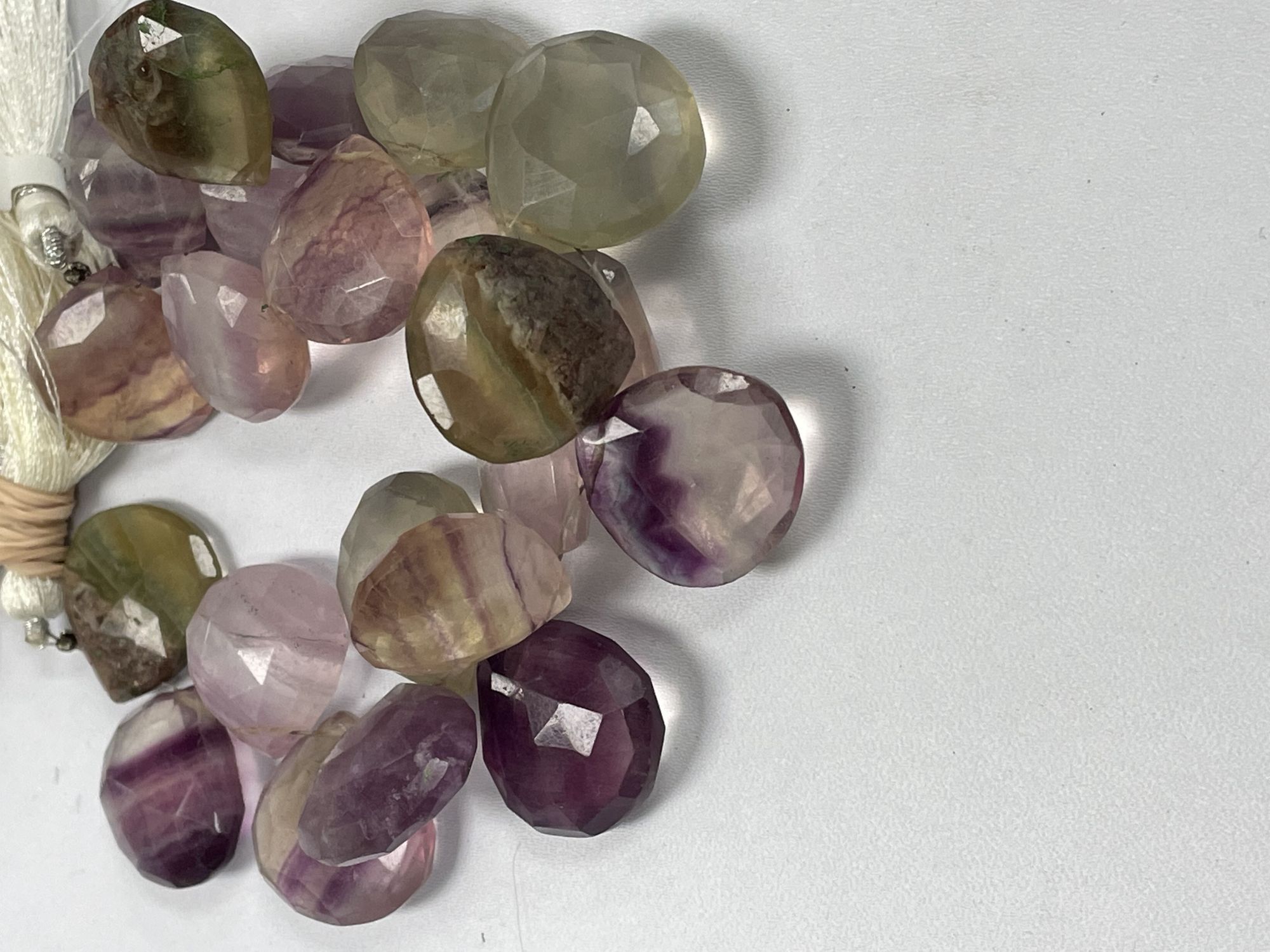 Fluorite Heart Faceted