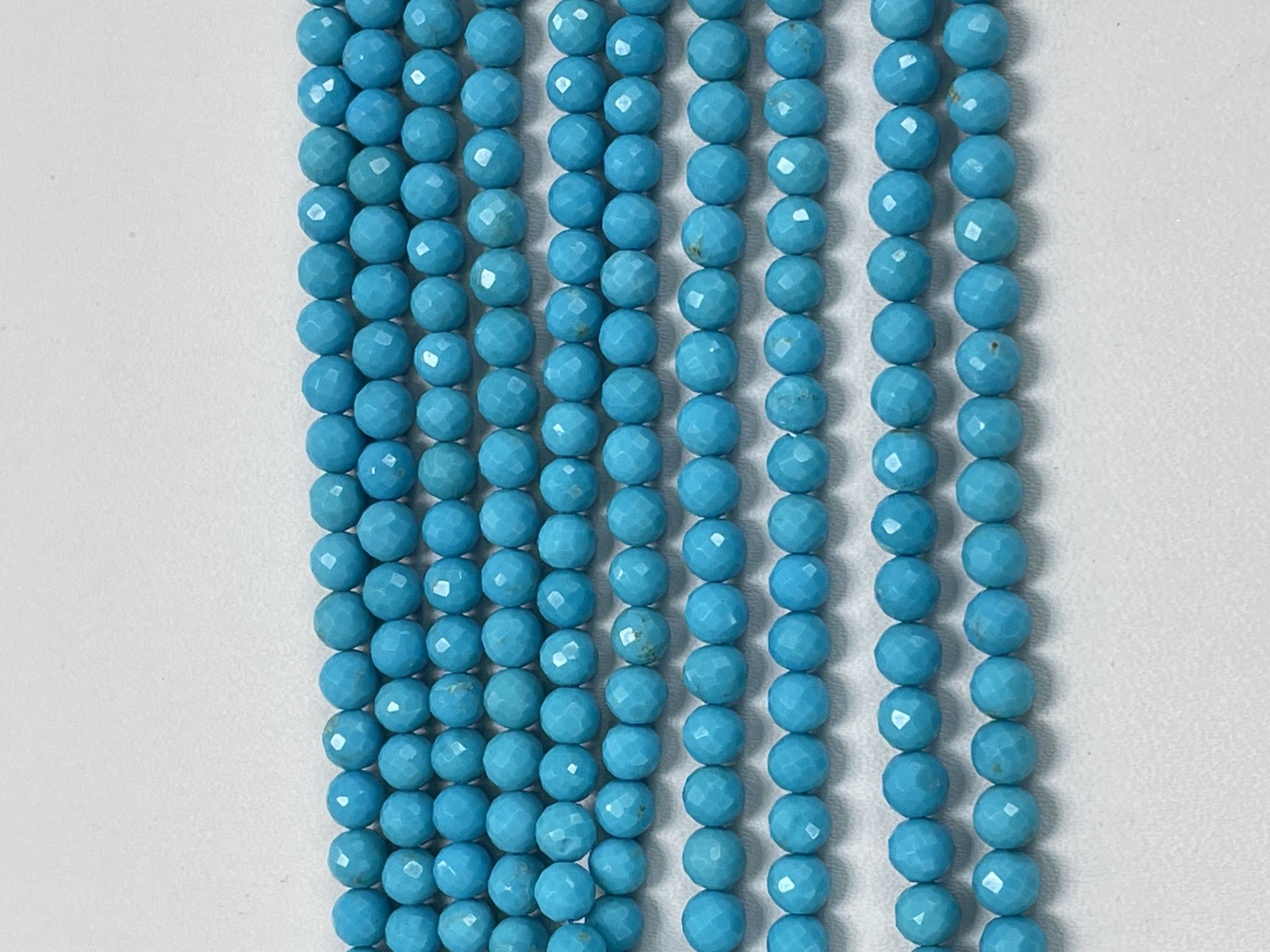 Turquoise Round Faceted