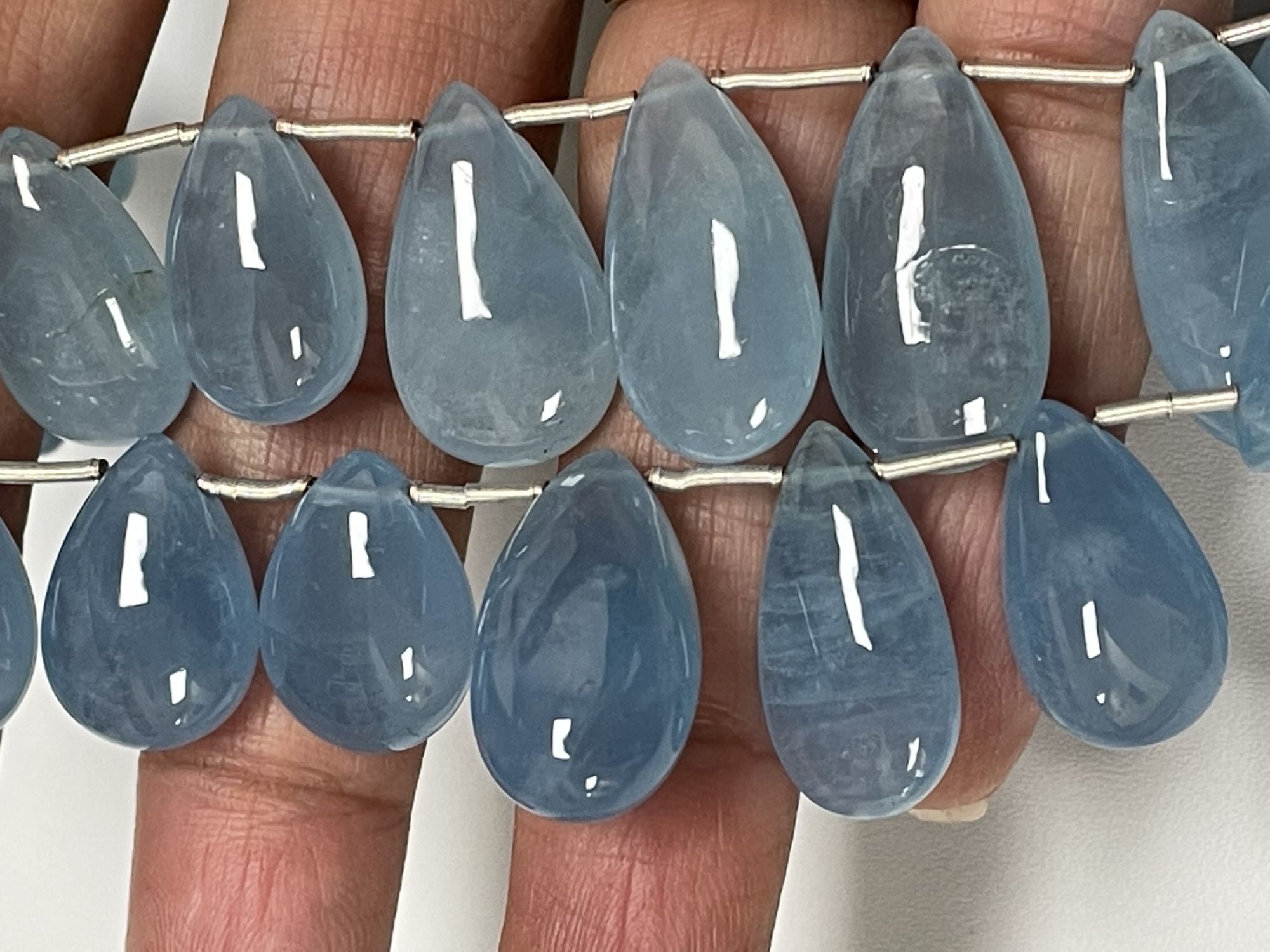 Aquamarine Pear Smooth