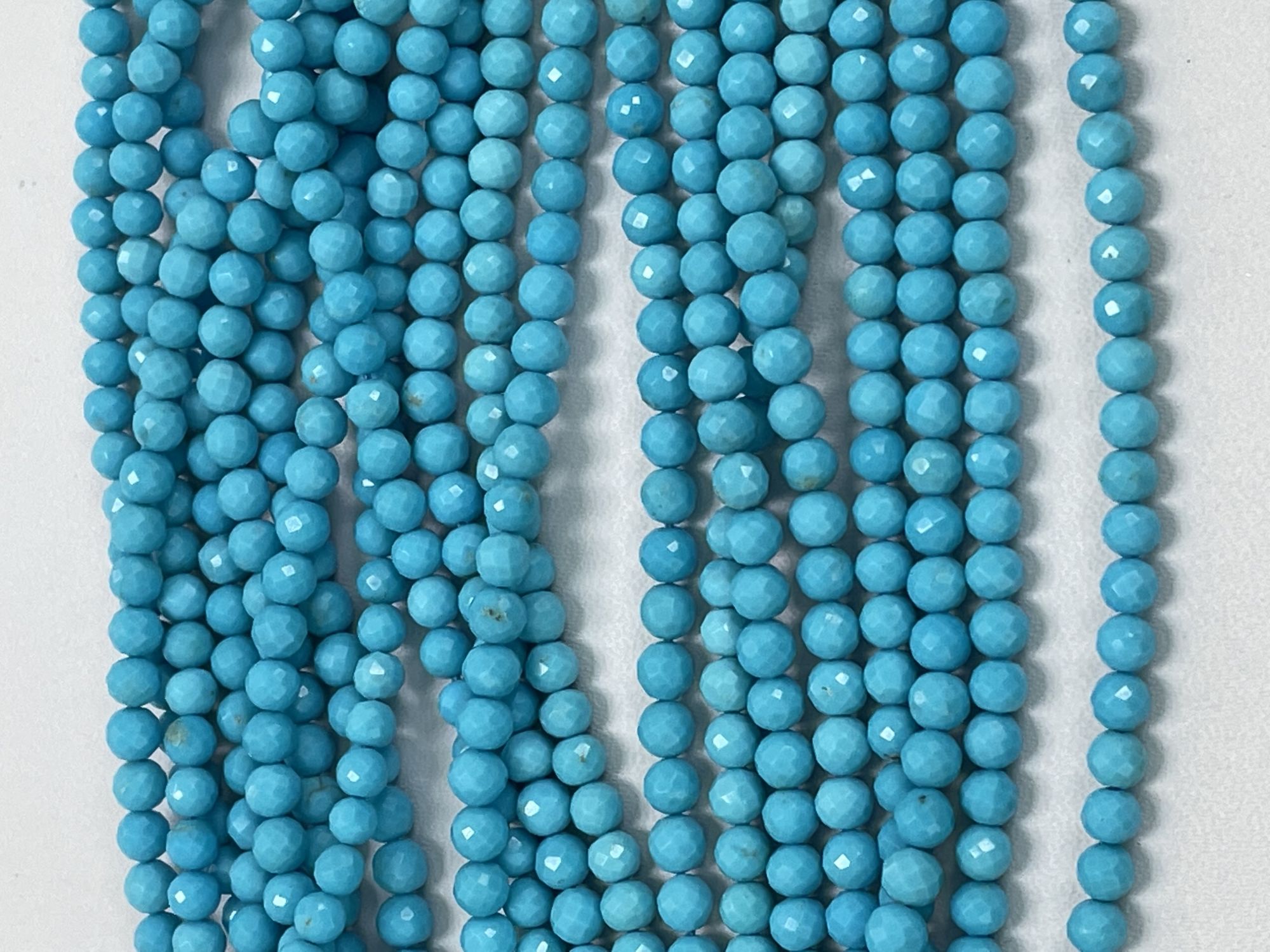 Turquoise Round Faceted