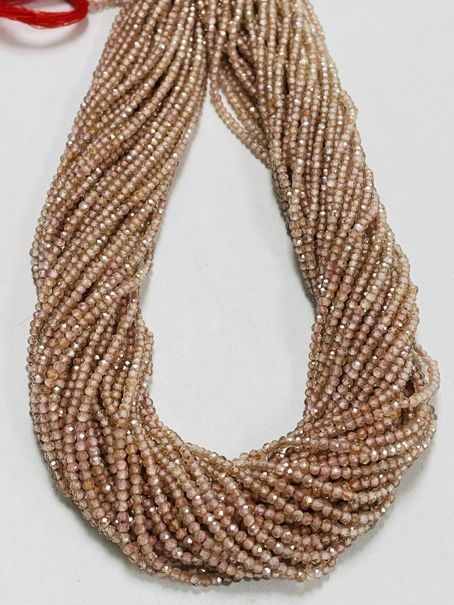 Zircon Rondelle Faceted