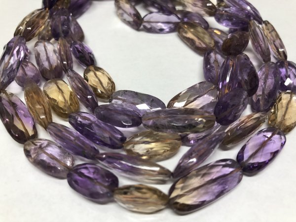 Ametrine Ovals Faceted