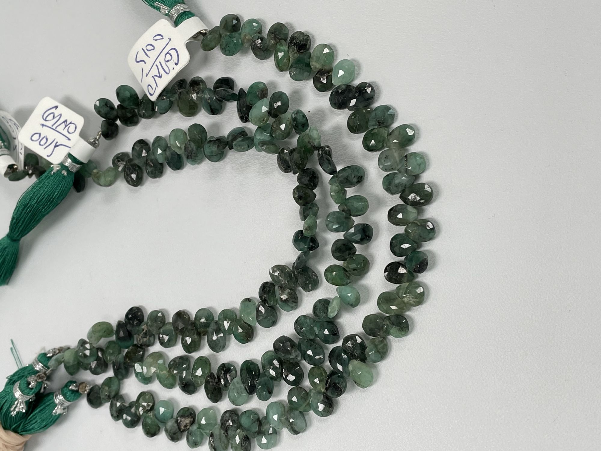 Brazilian Emerald Pear Faceted