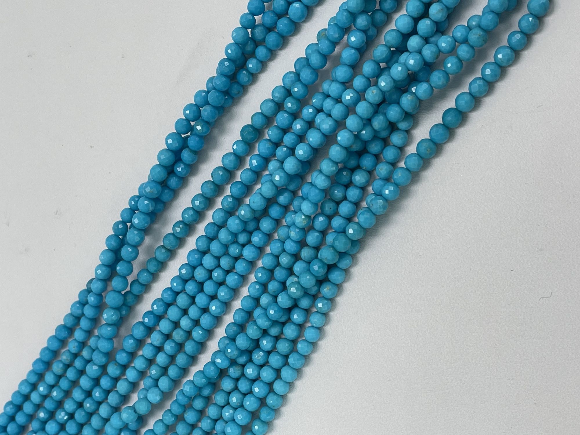 Turquoise Round Faceted