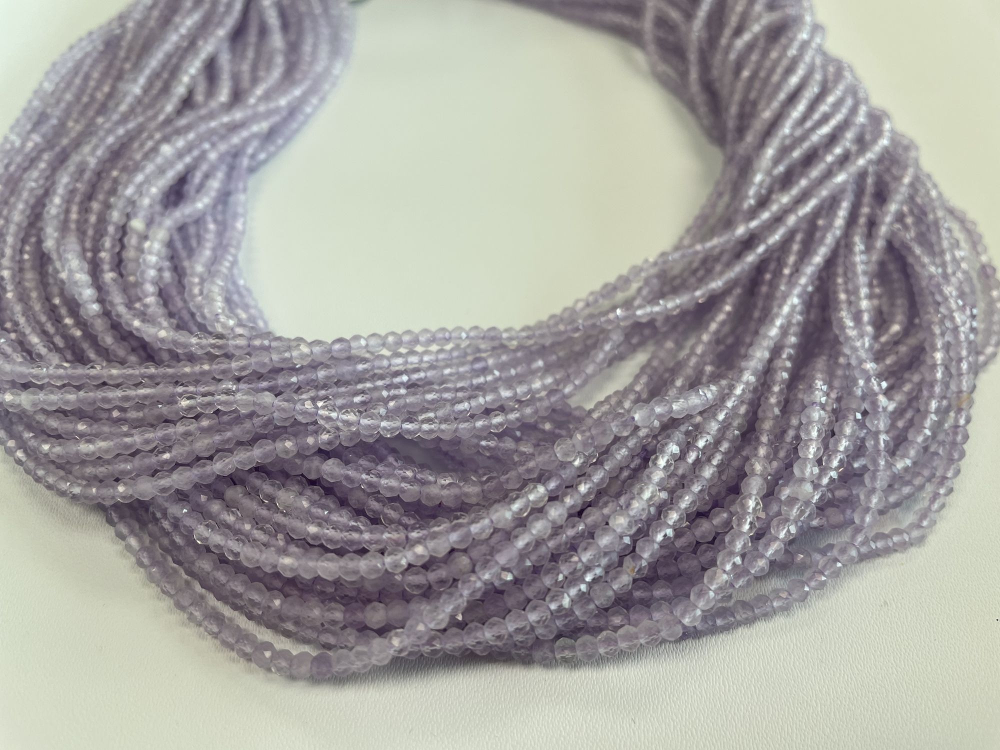 Scorolite Rondelles Faceted