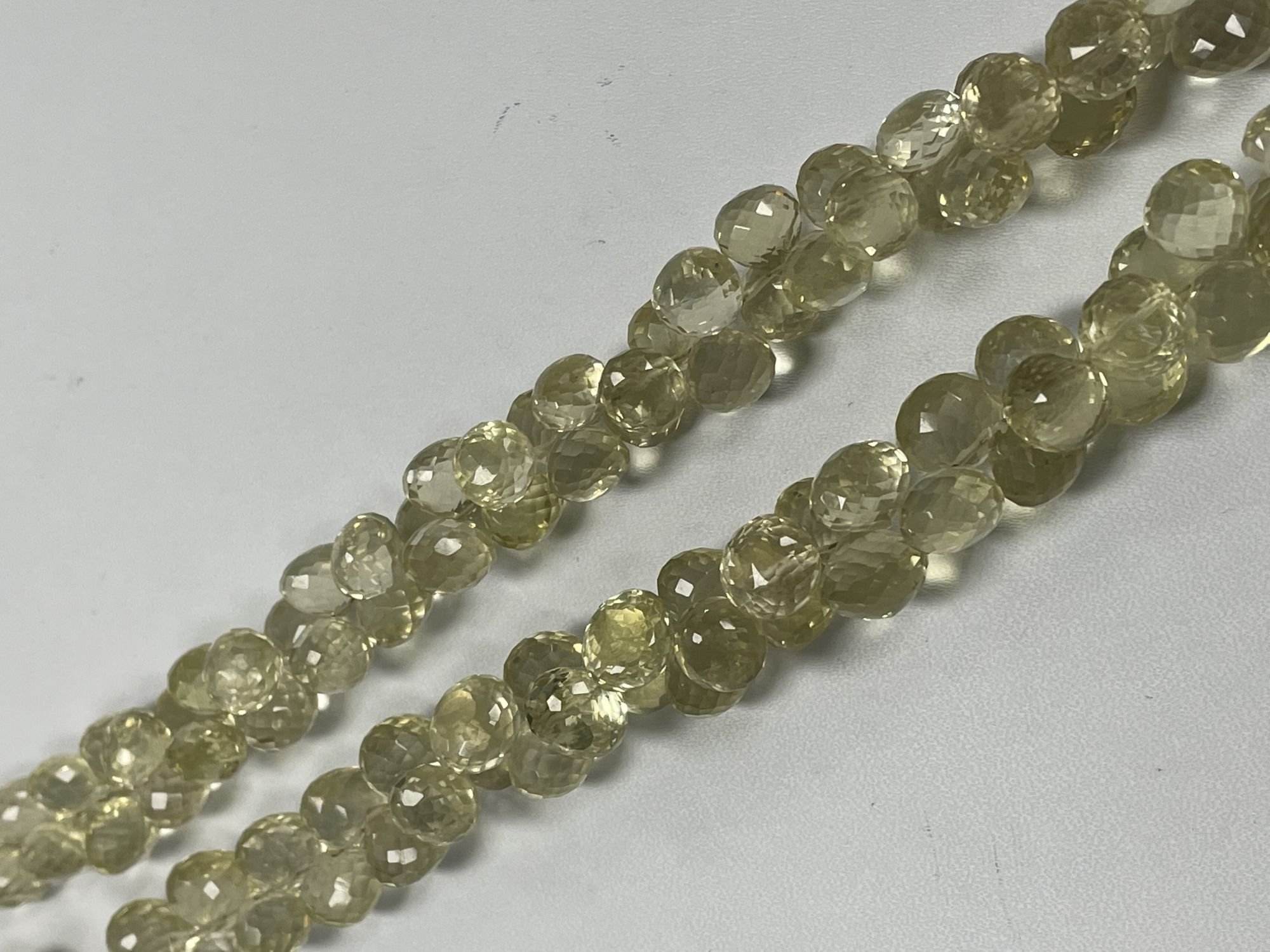 Lemon Quartz Onion Faceted