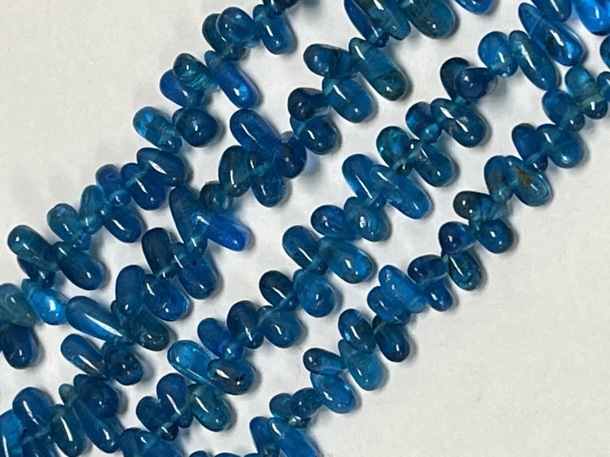 Blue Apatite Drop Smooth