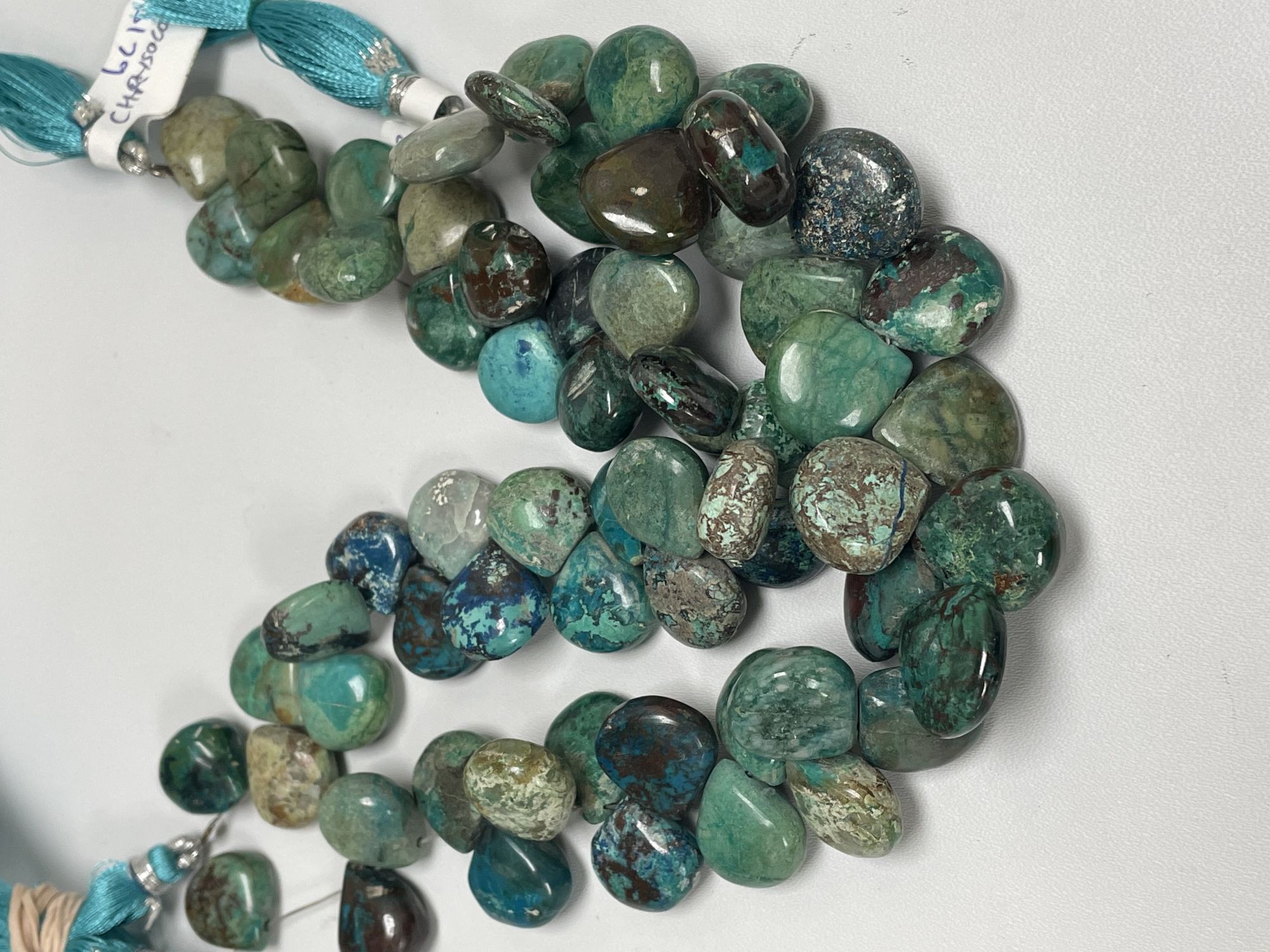 Chrysocolla Heart Smooth