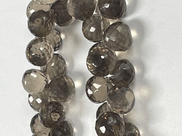 Smoky Quartz Onion Faceted