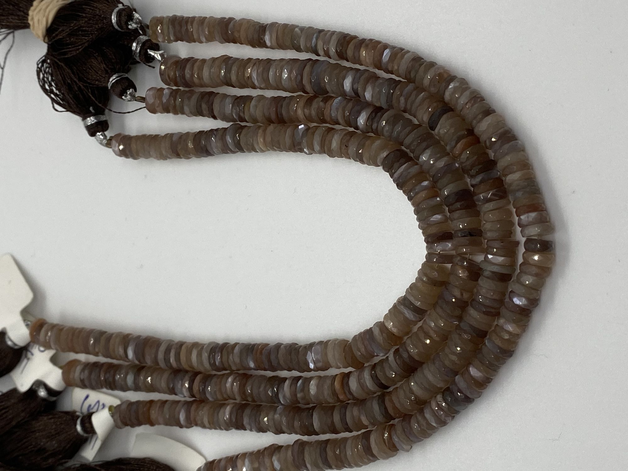 Chocolate Moonstone Tire Faceted