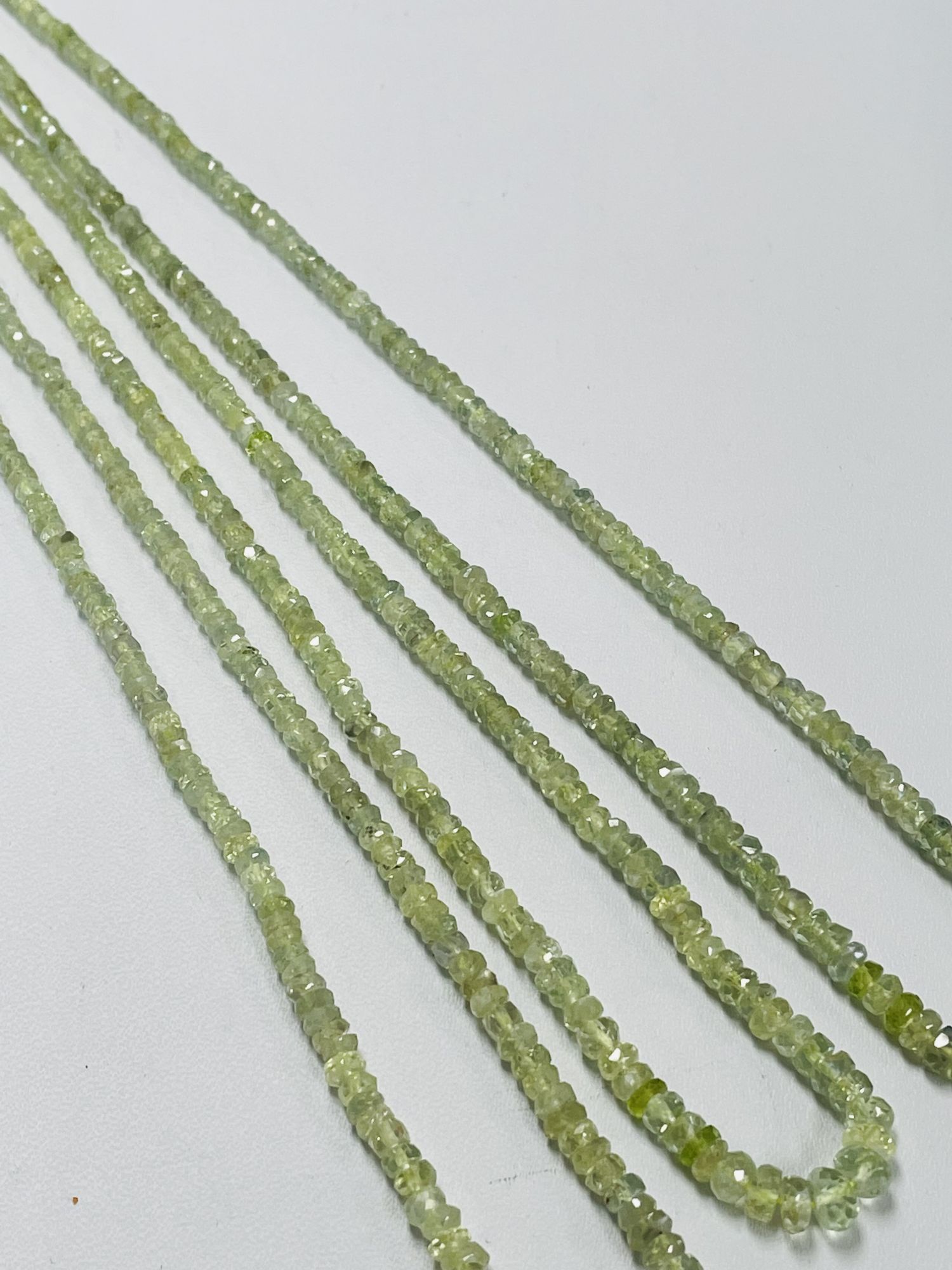 Chrysoberyl Rondelle Faceted