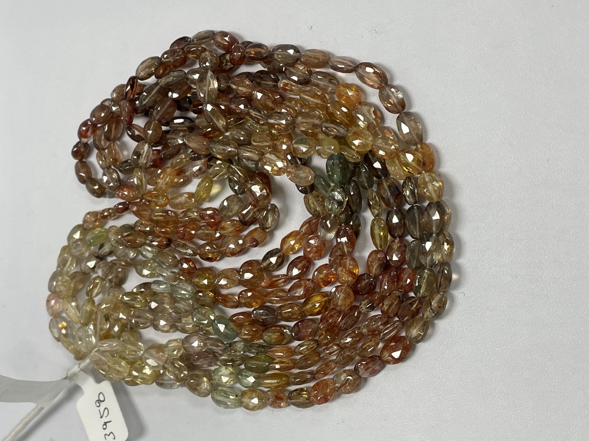 Multi Zircon Oval Faceted