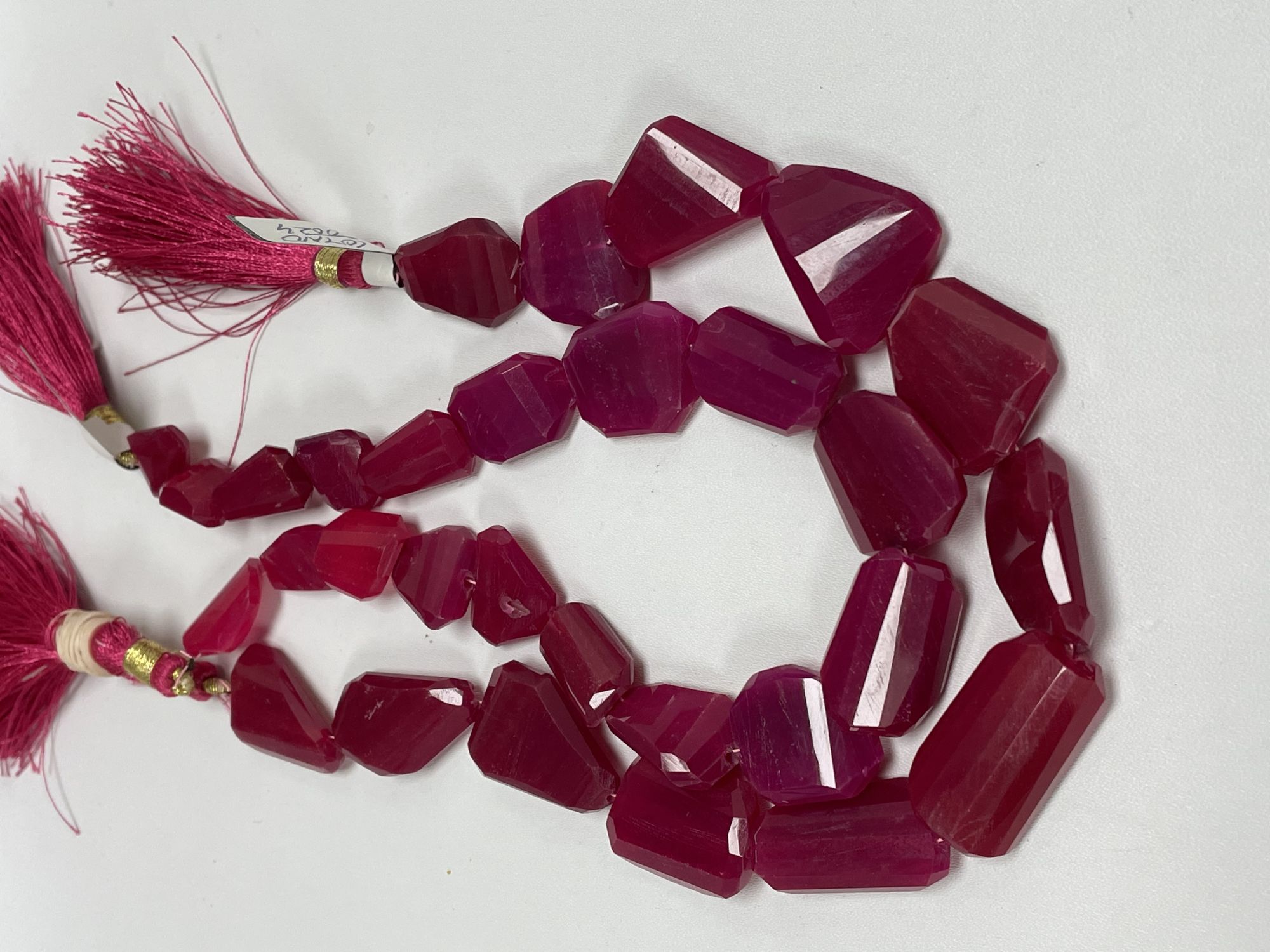 Pink Chalcedony Nugget Faceted