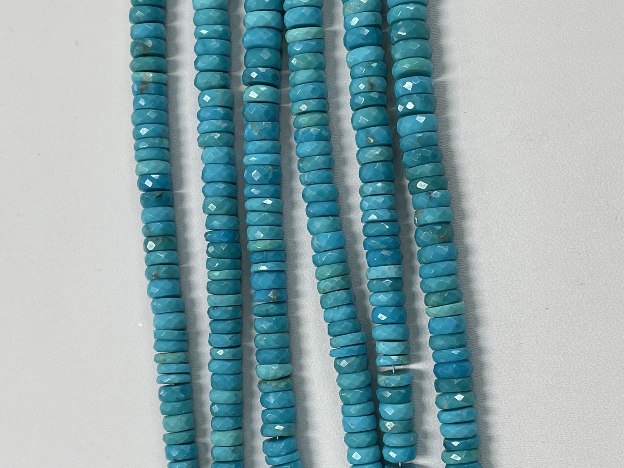 Turquoise Tire Faceted