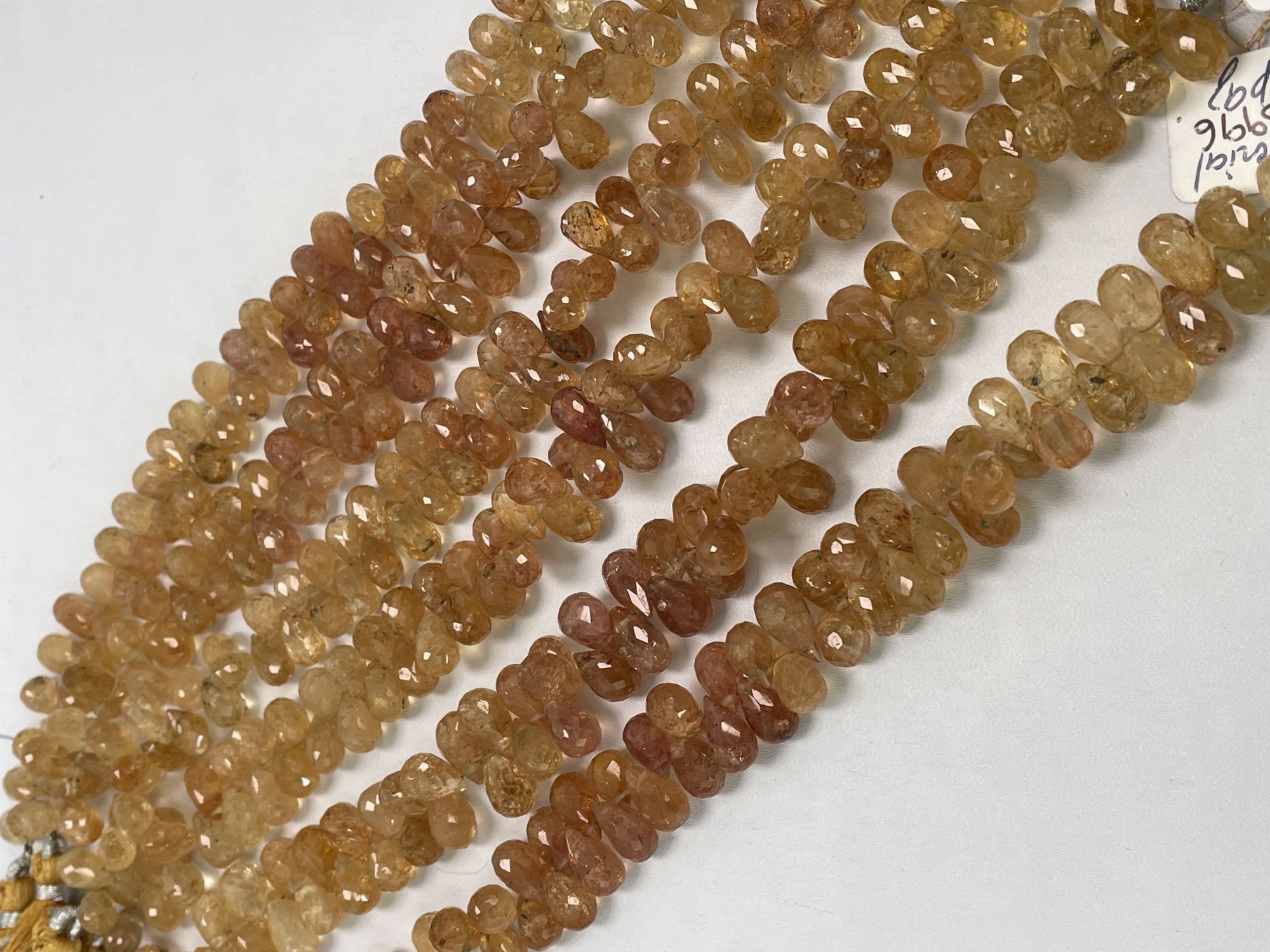 Imperial Topaz Drop Faceted