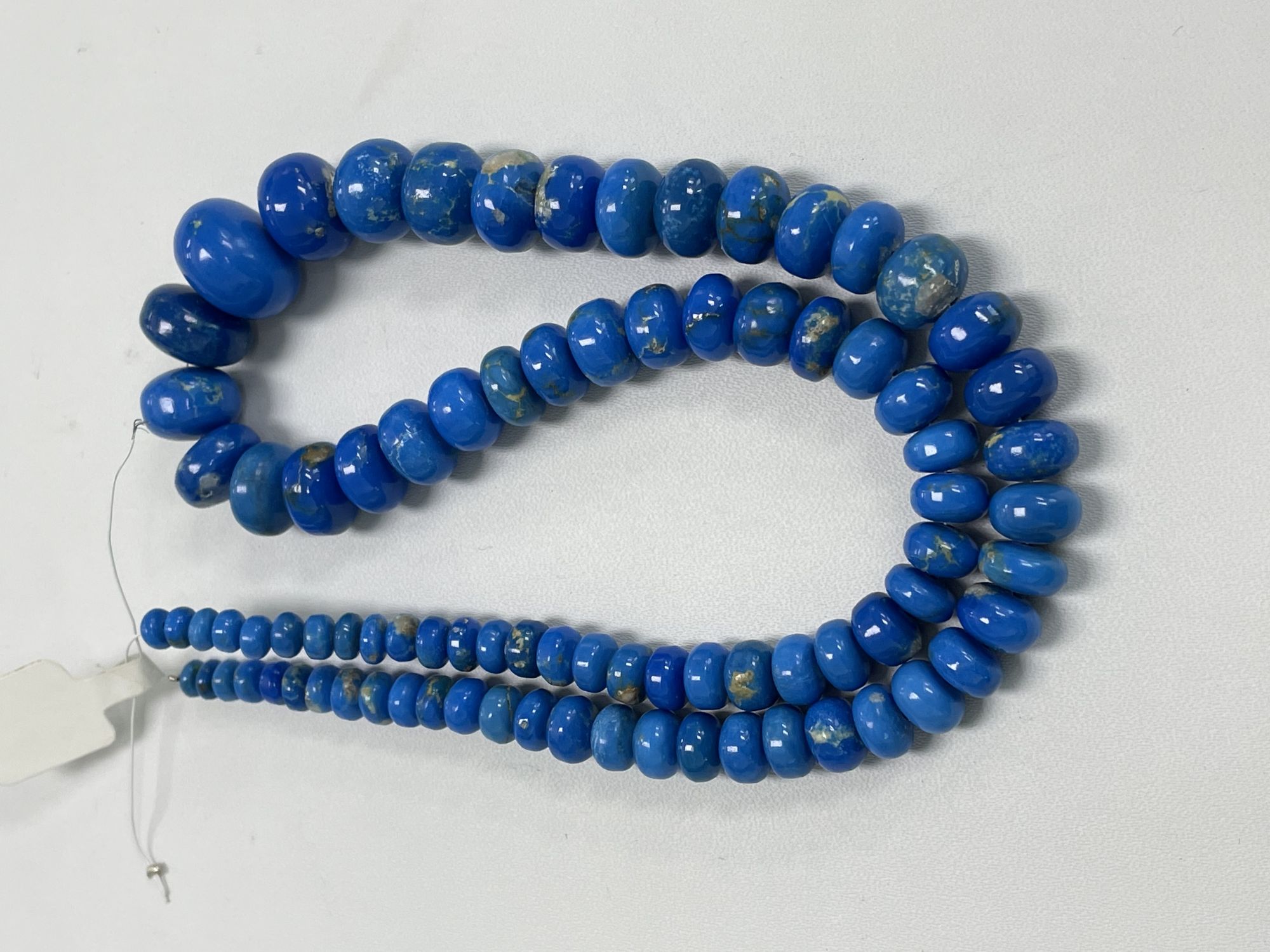 Ceruleite Rondelle Smooth