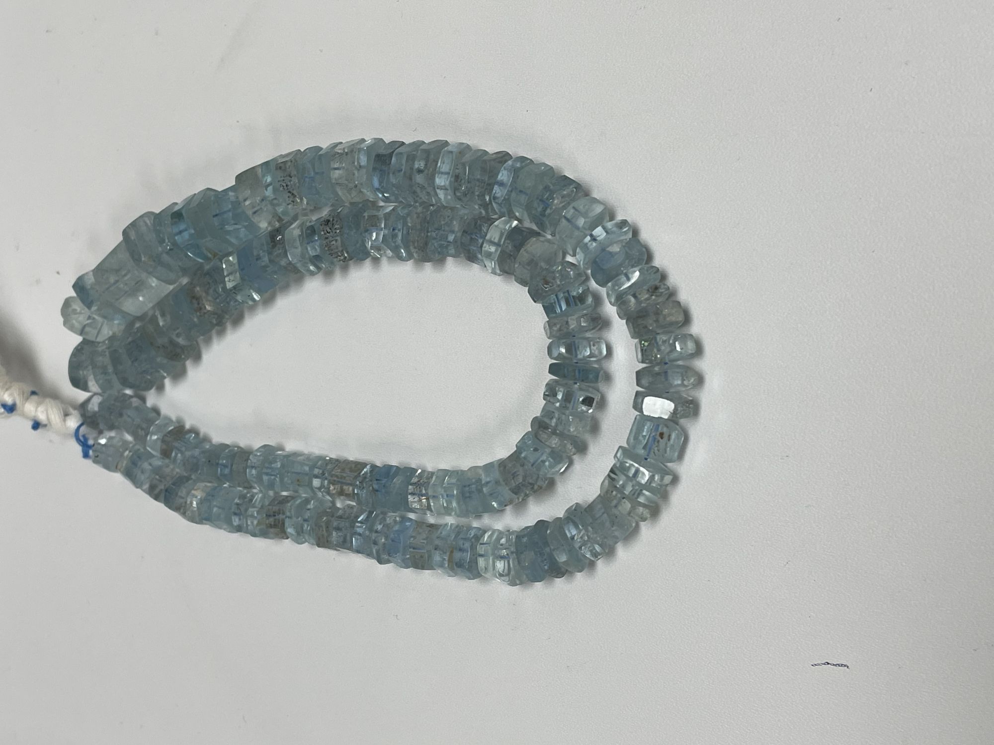 Copper Aquamarine Bolt Faceted