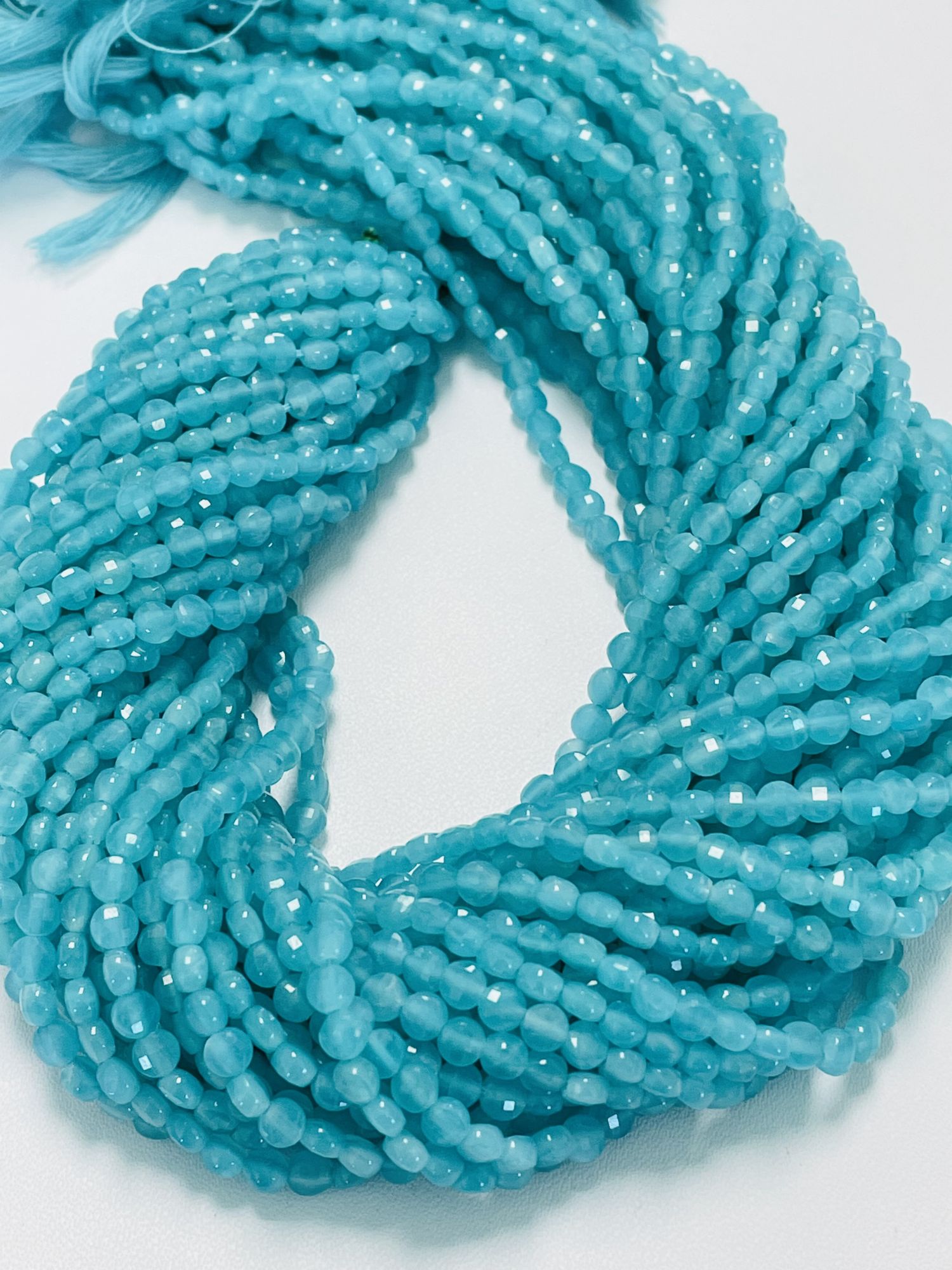 Amazonite Coin Faceted