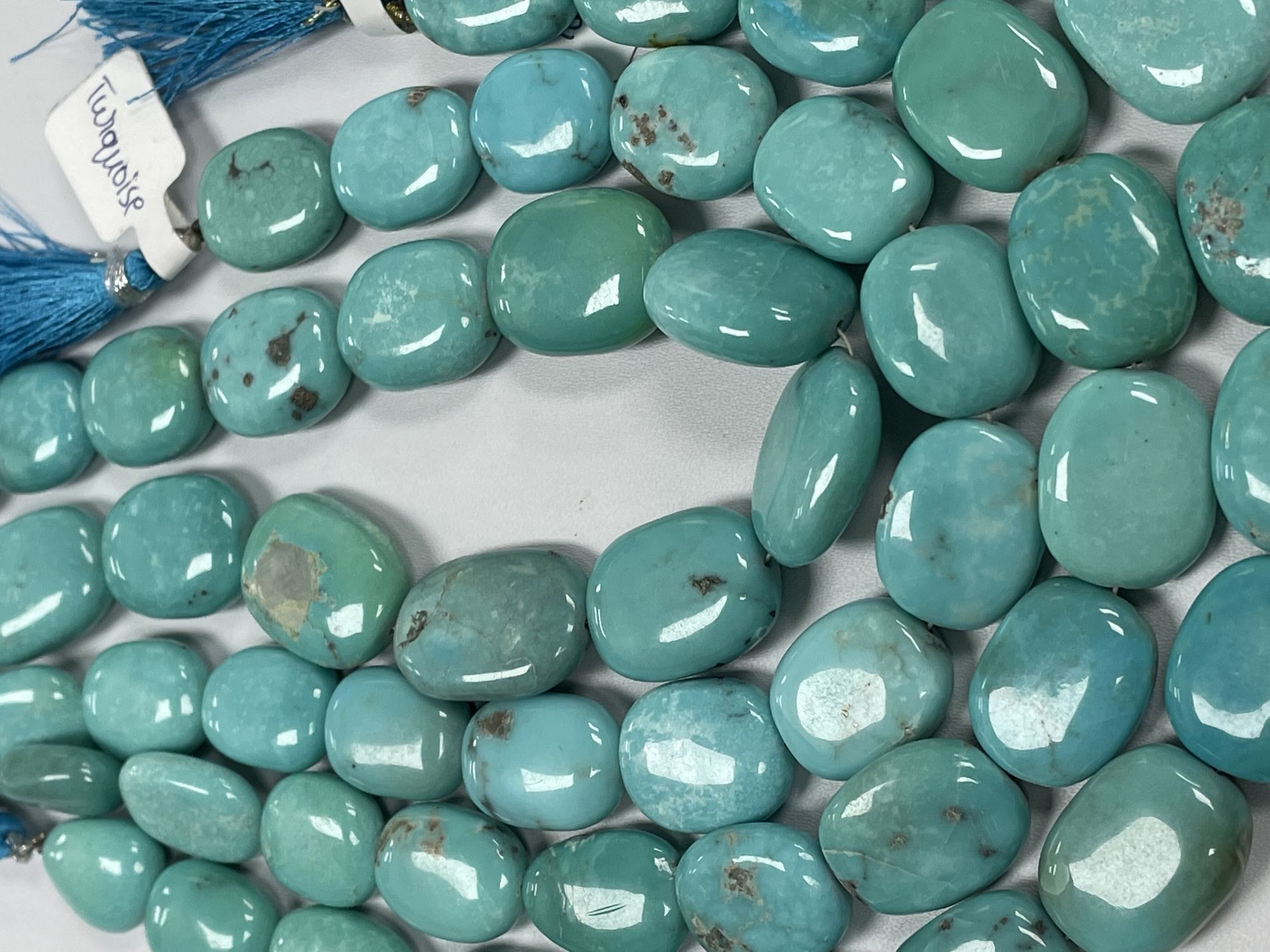 Turquoise Oval Smooth