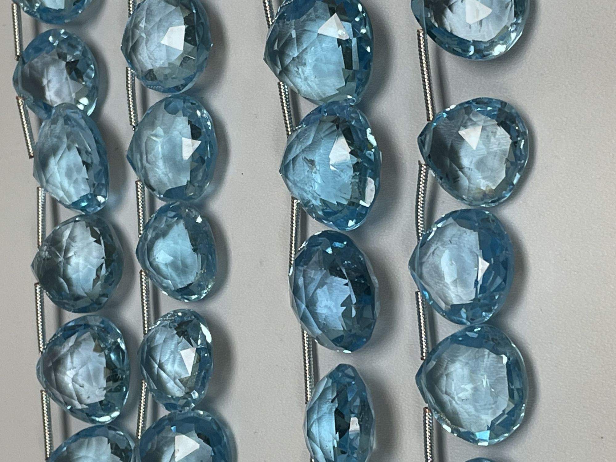 Sky Blue Topaz Heart Faceted