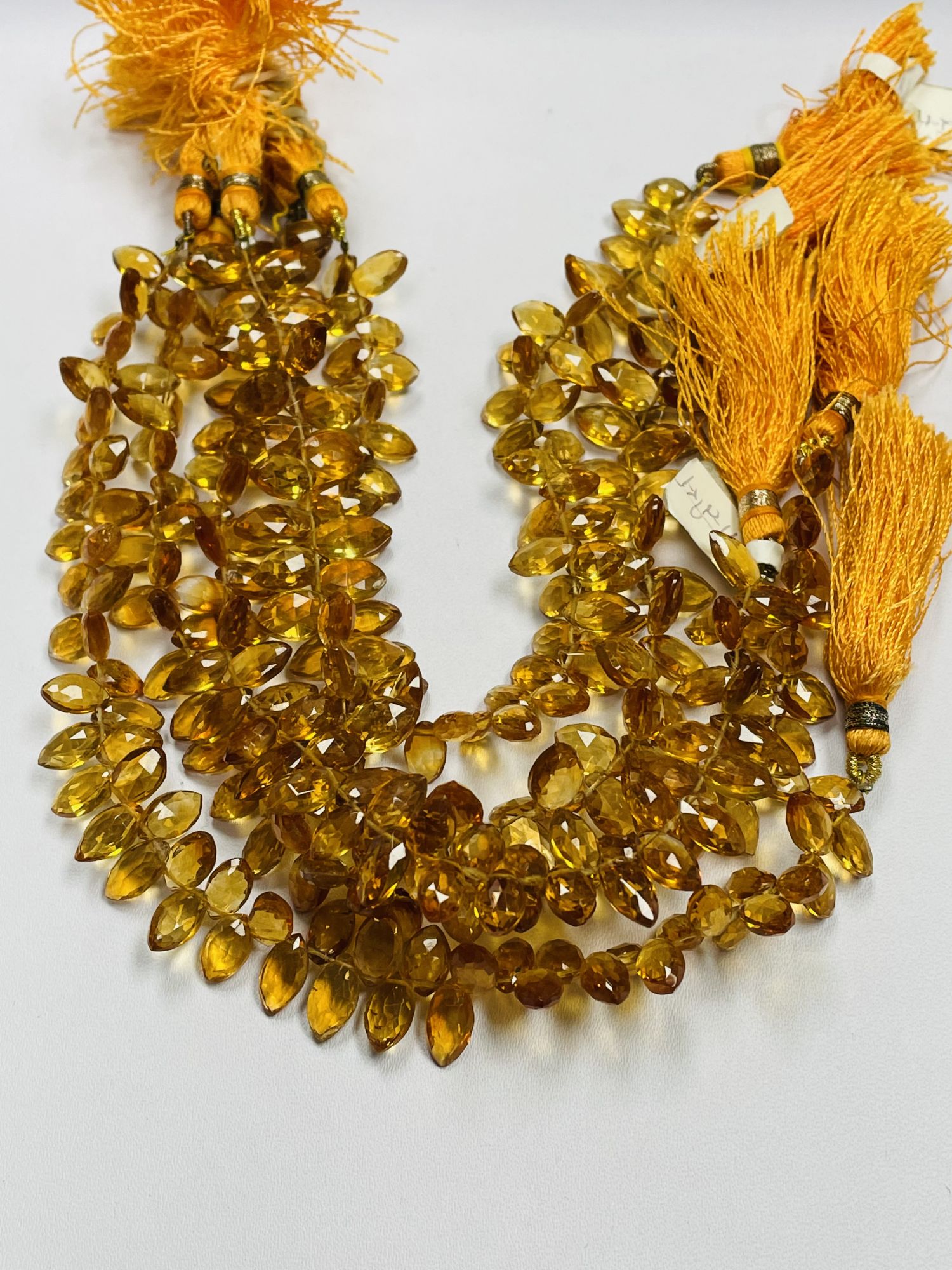 Citrine Marquise Faceted