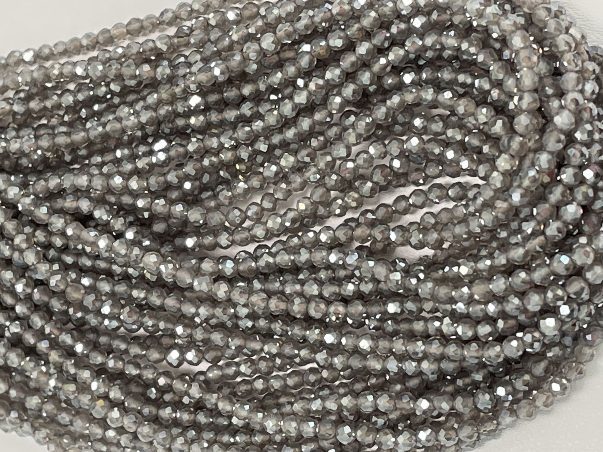 Mystic Quartz Rondelle Faceted