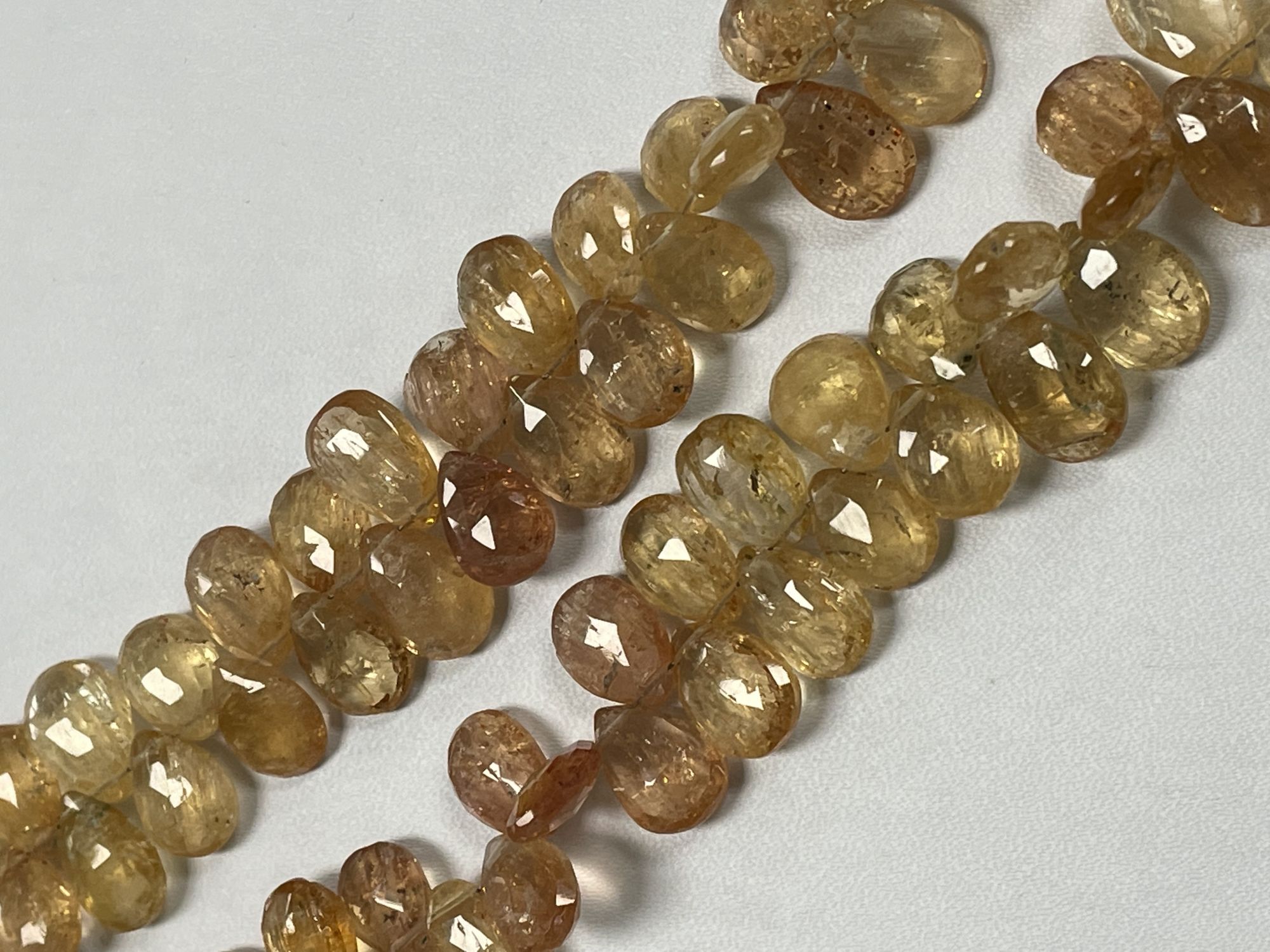 Imperial Topaz Pear Faceted