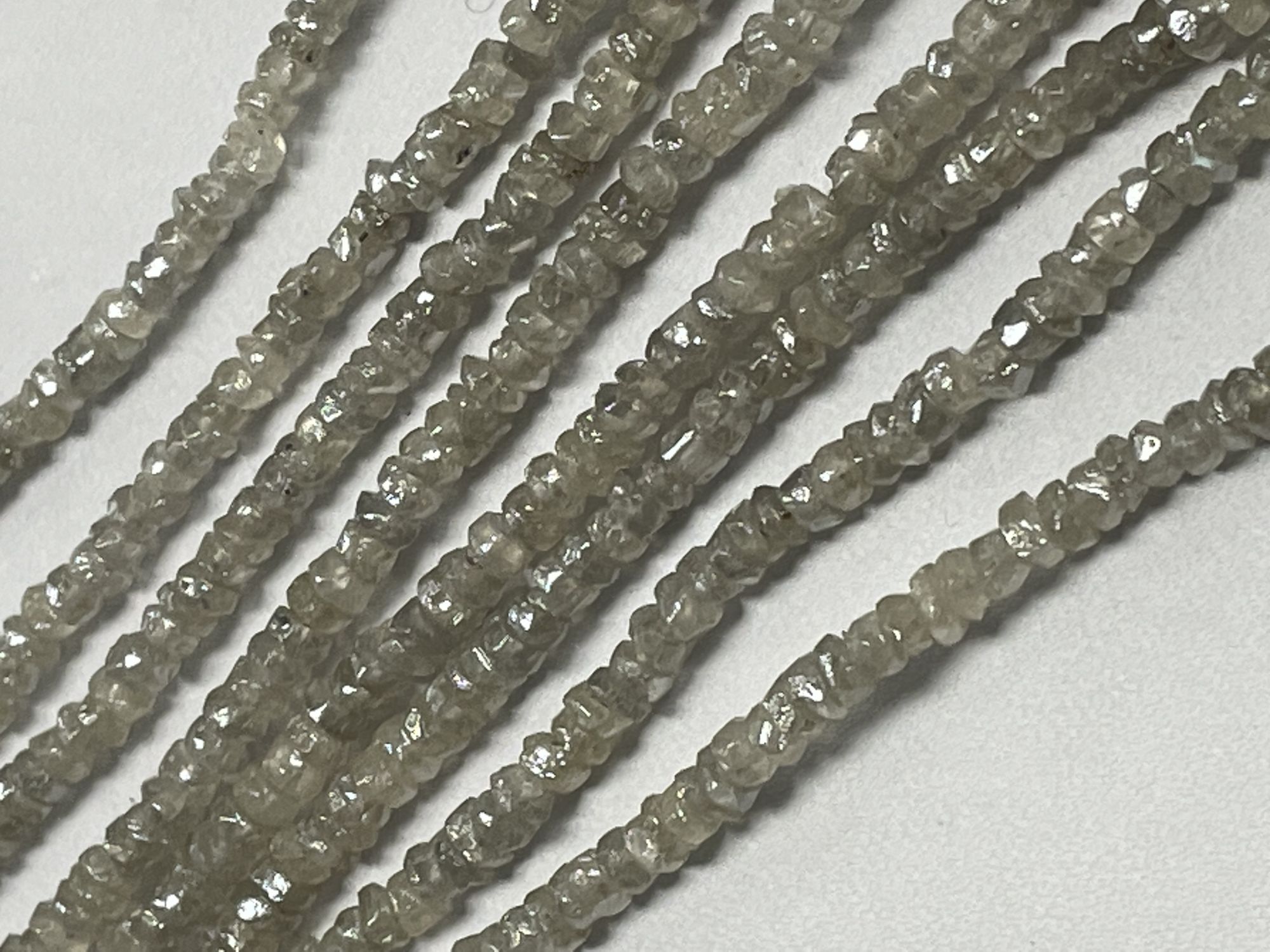 Zircon Rondelle Organic Cut Faceted