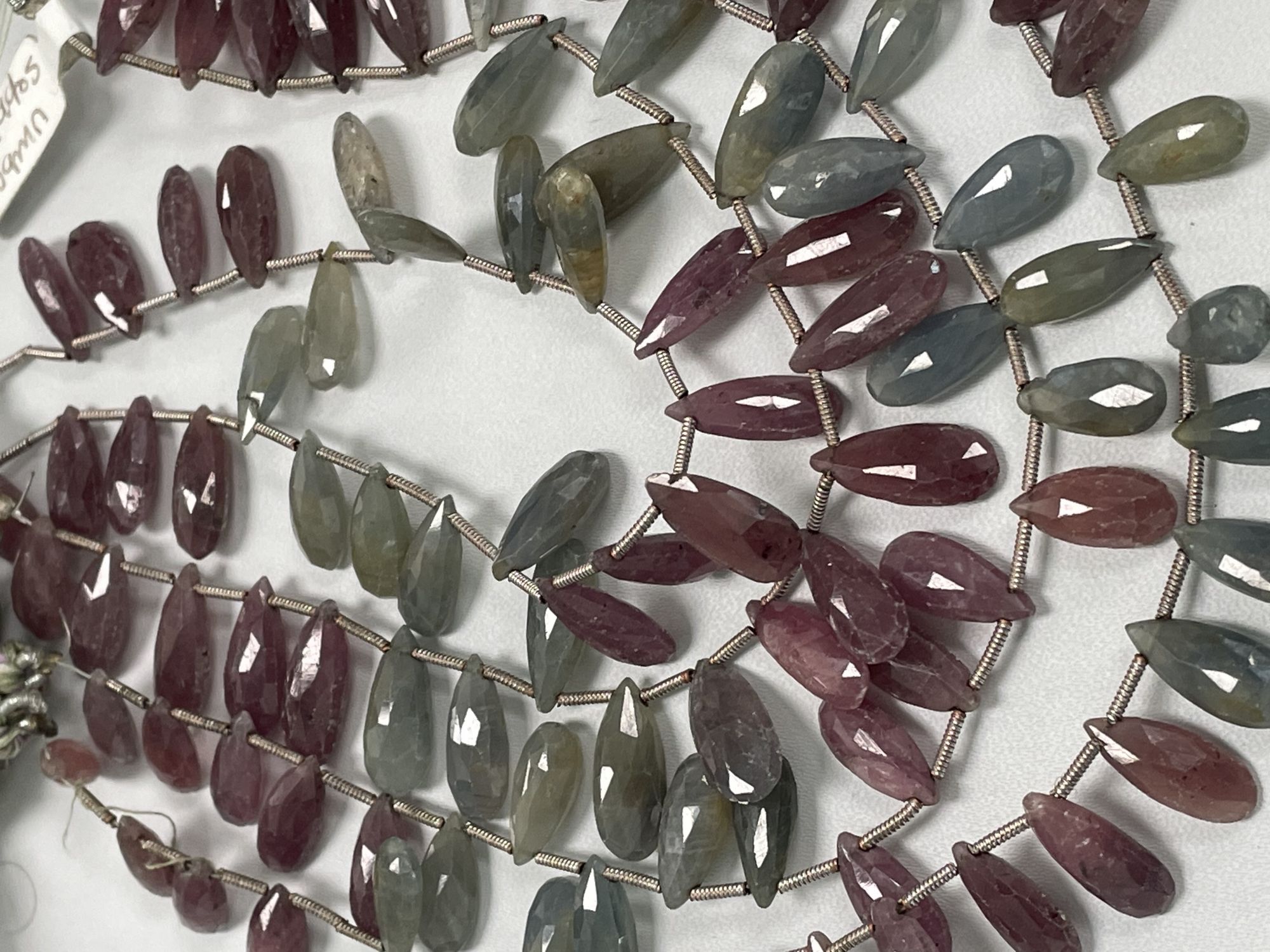 Natural Umba Sapphire Pear Faceted