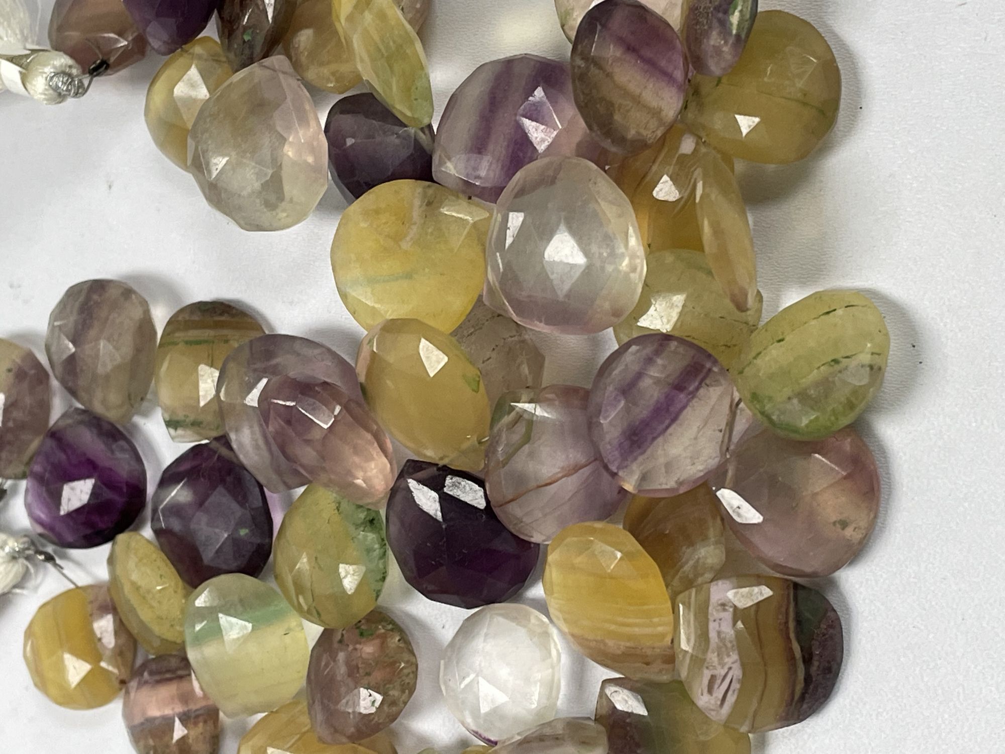 Fluorite Heart Faceted