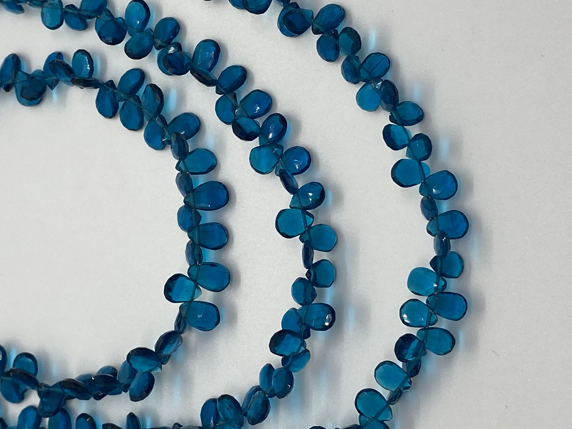 Hydro Quartz Pears Faceted