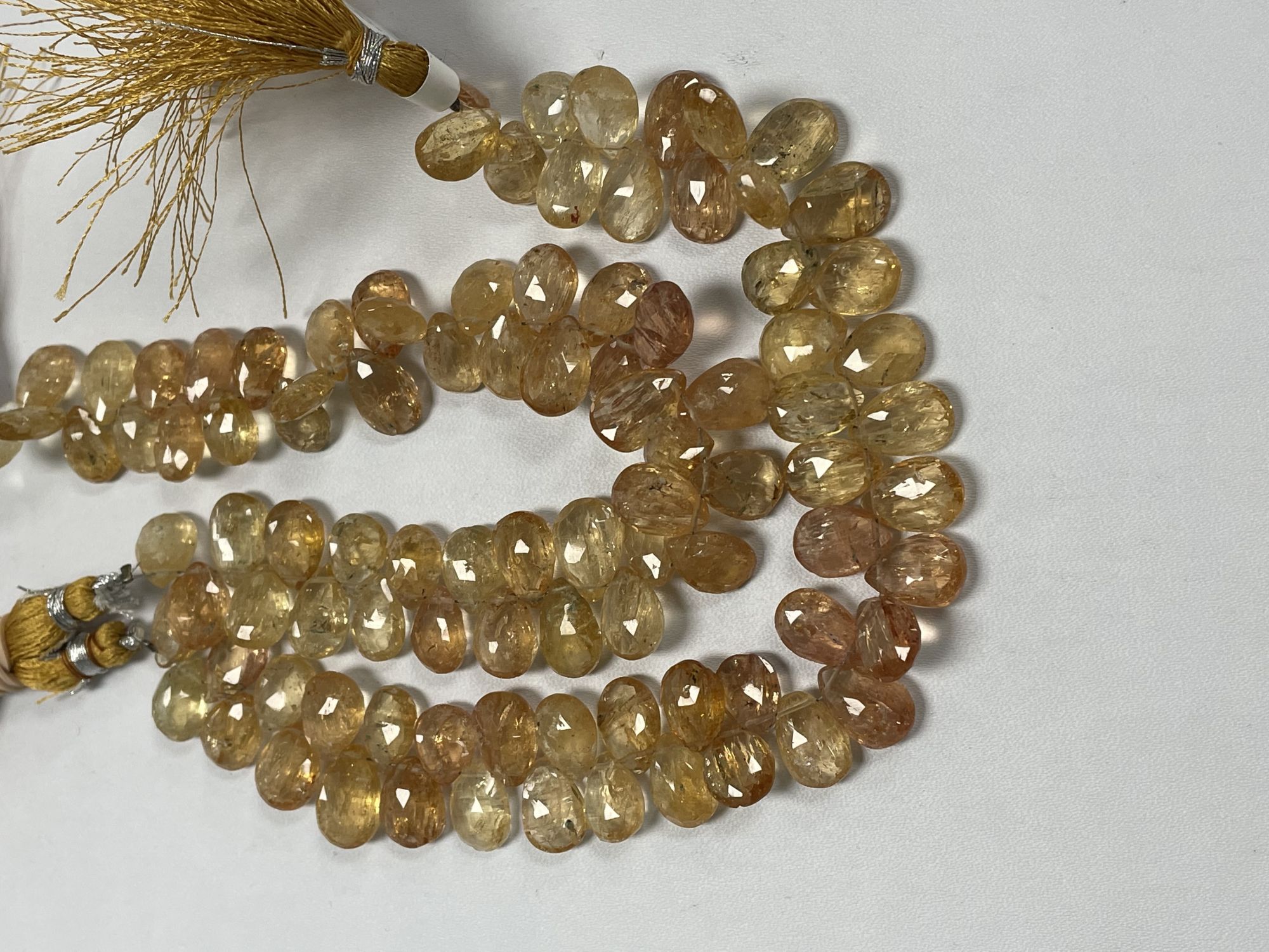 Imperial Topaz Pear Faceted