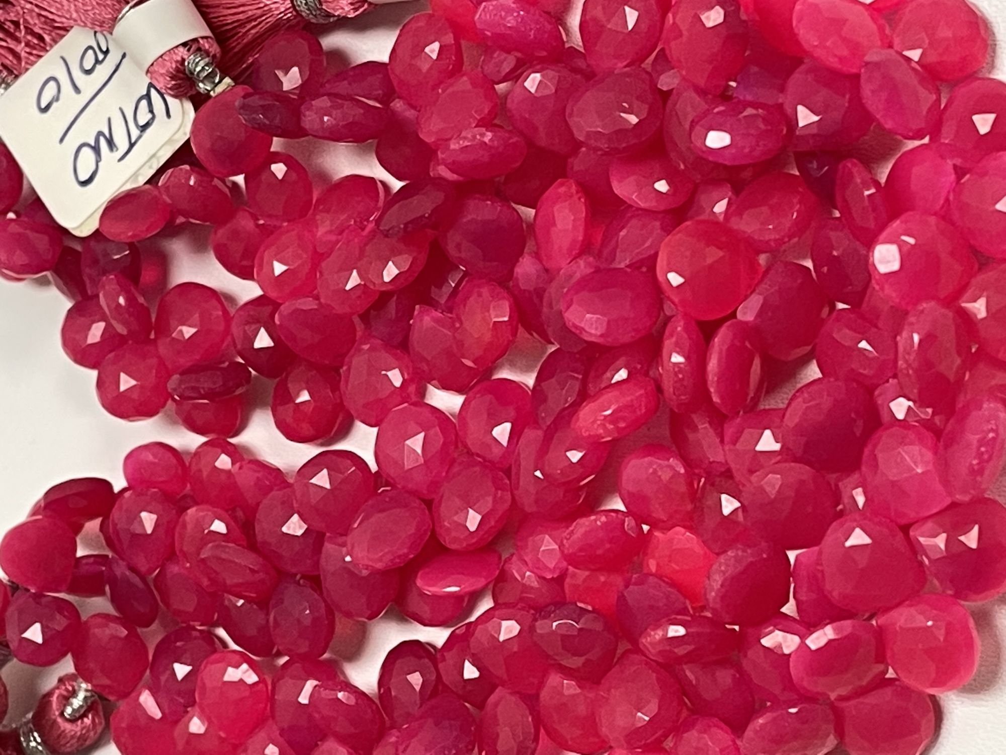 Chalcedony Heart Faceted