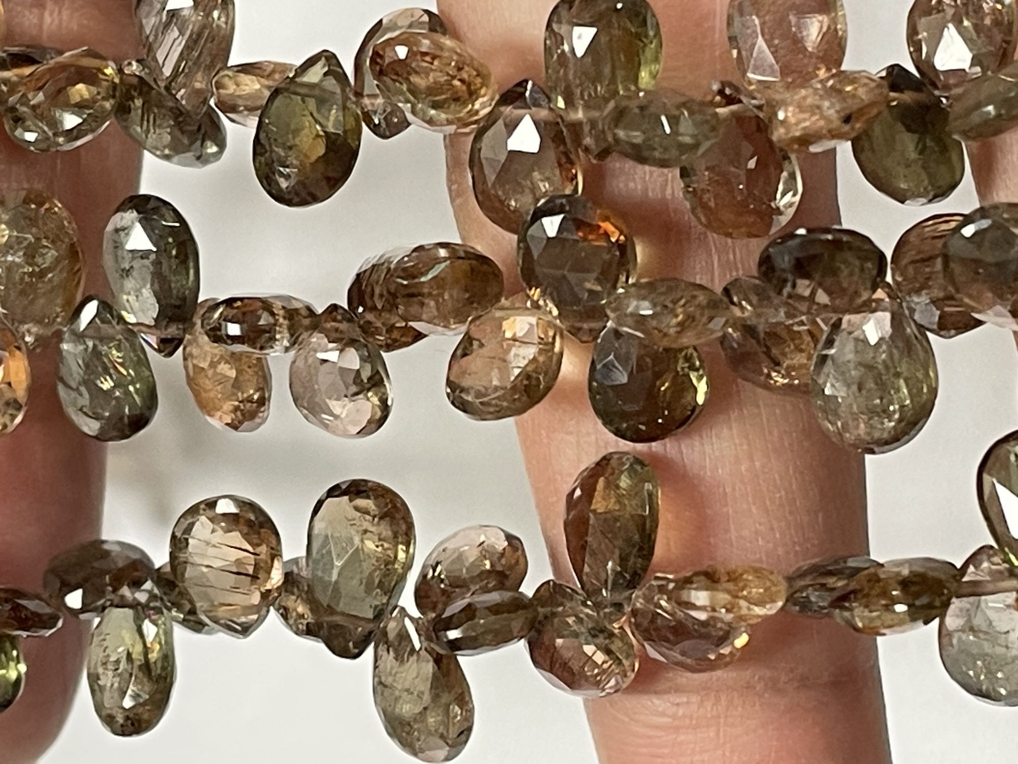 Andalusite Pear Faceted