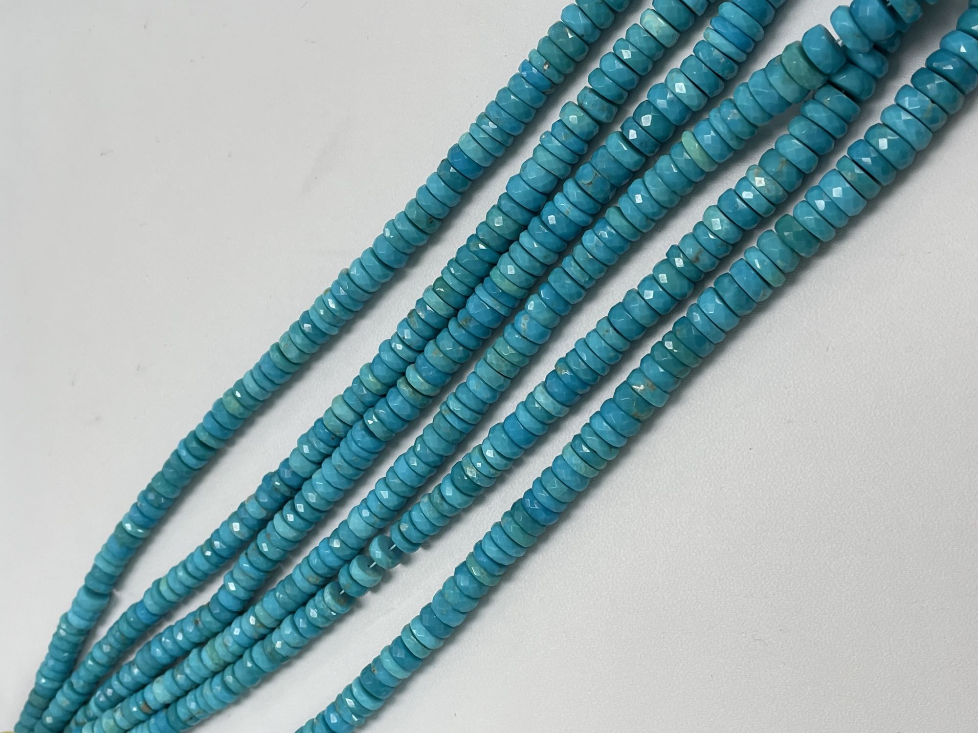 Turquoise Tire Faceted
