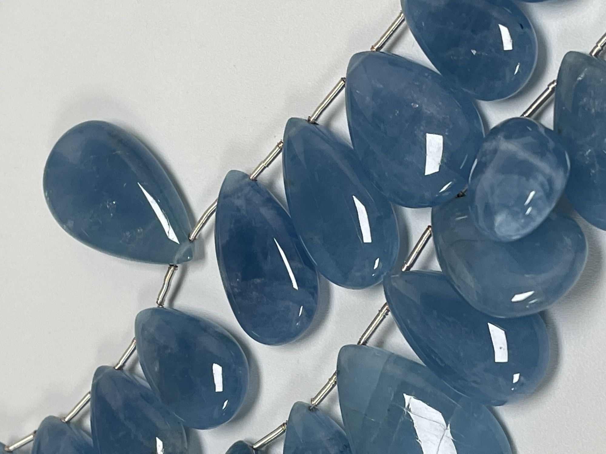 Aquamarine Pear Smooth