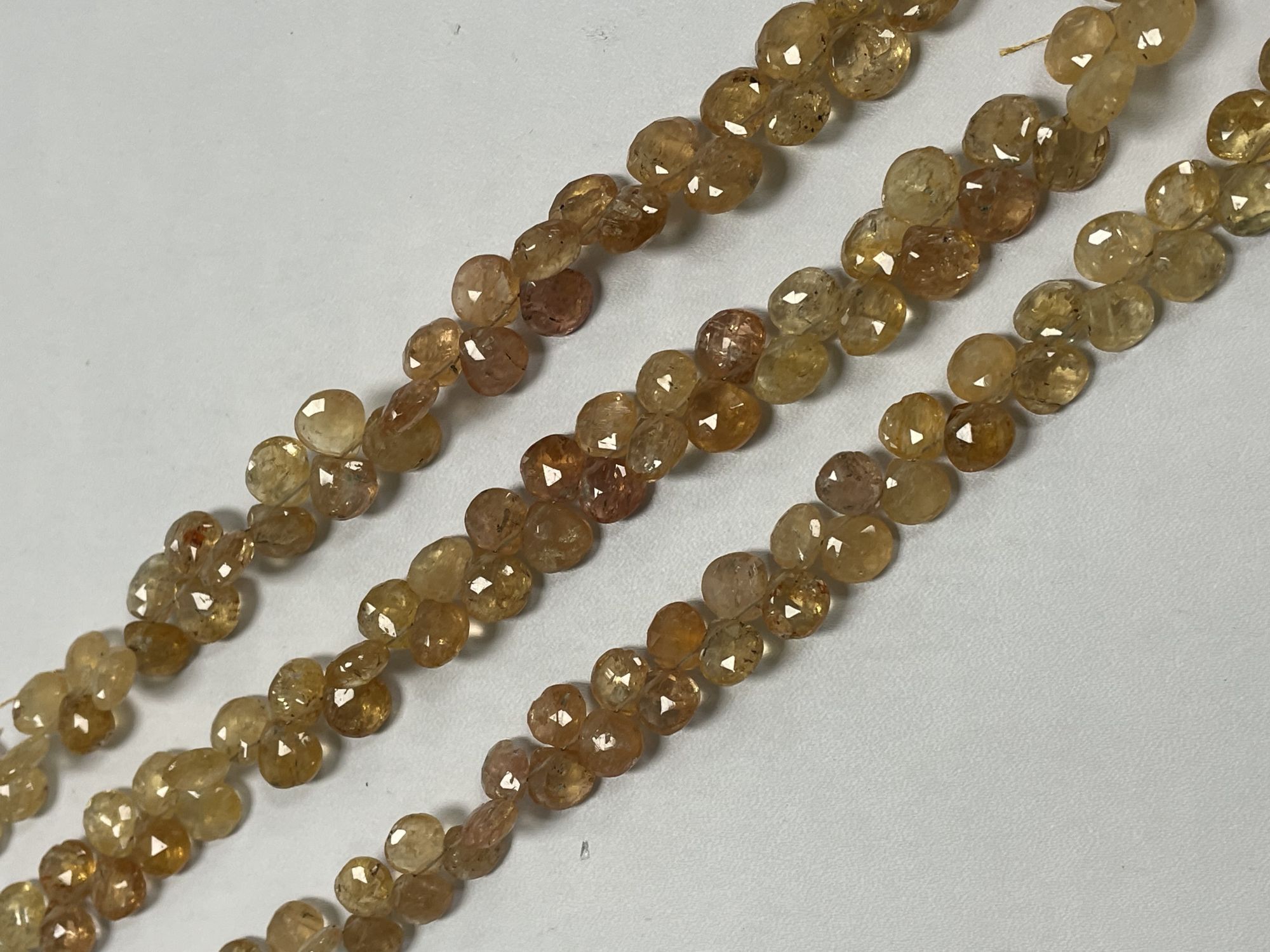 Imperial Topaz Heart Faceted