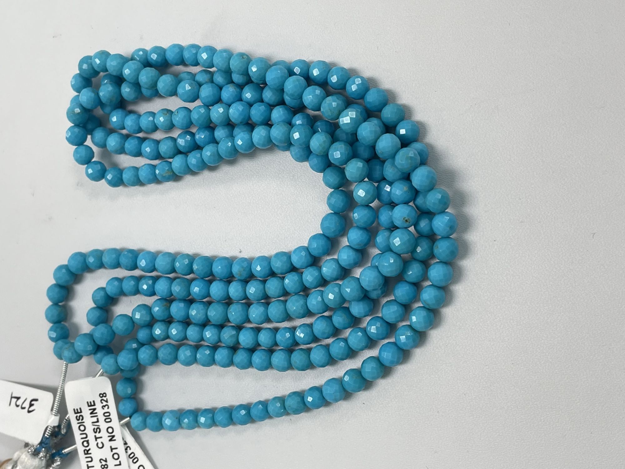 Turquoise Round Faceted
