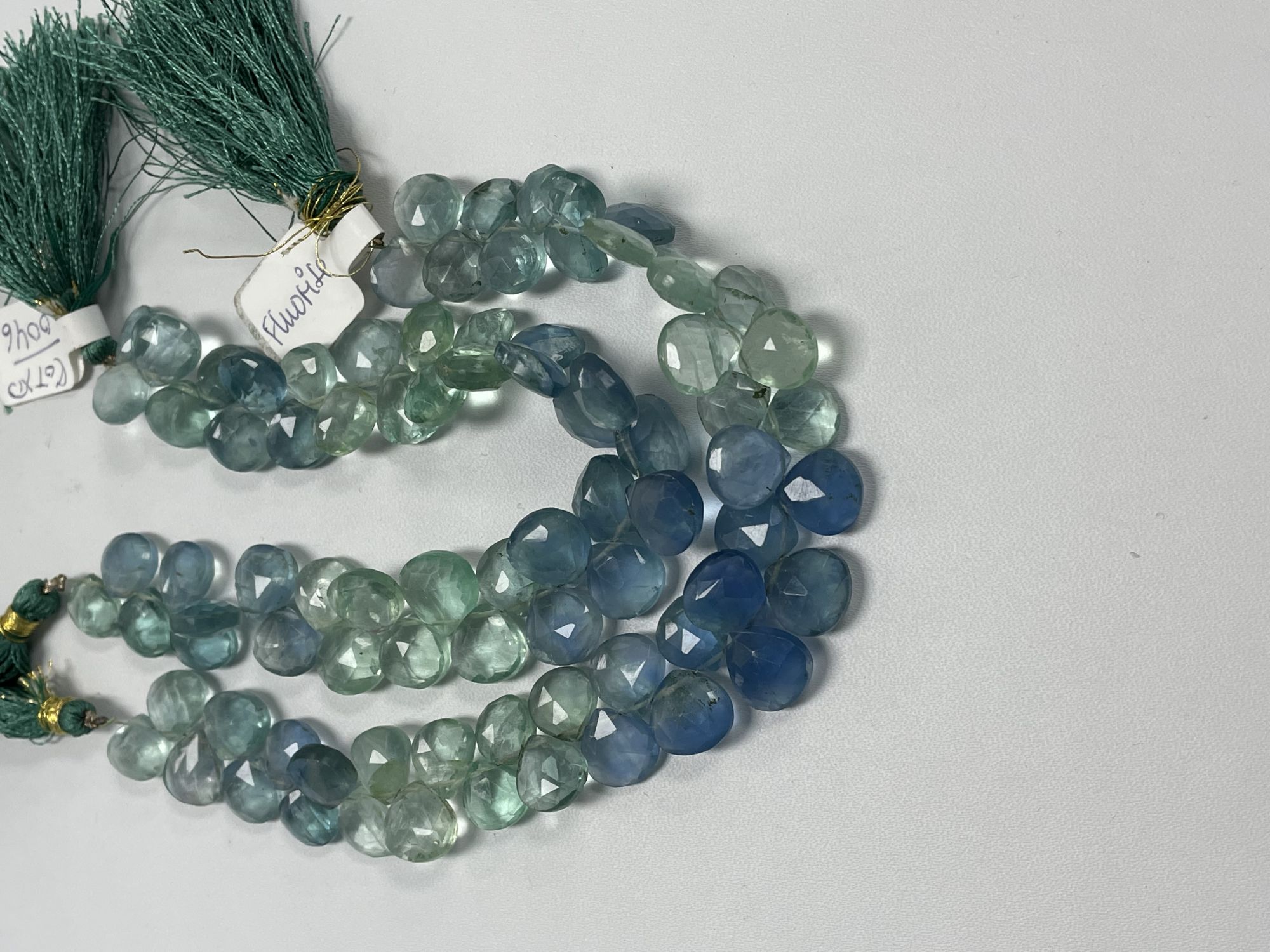 Fluorite Heart Faceted